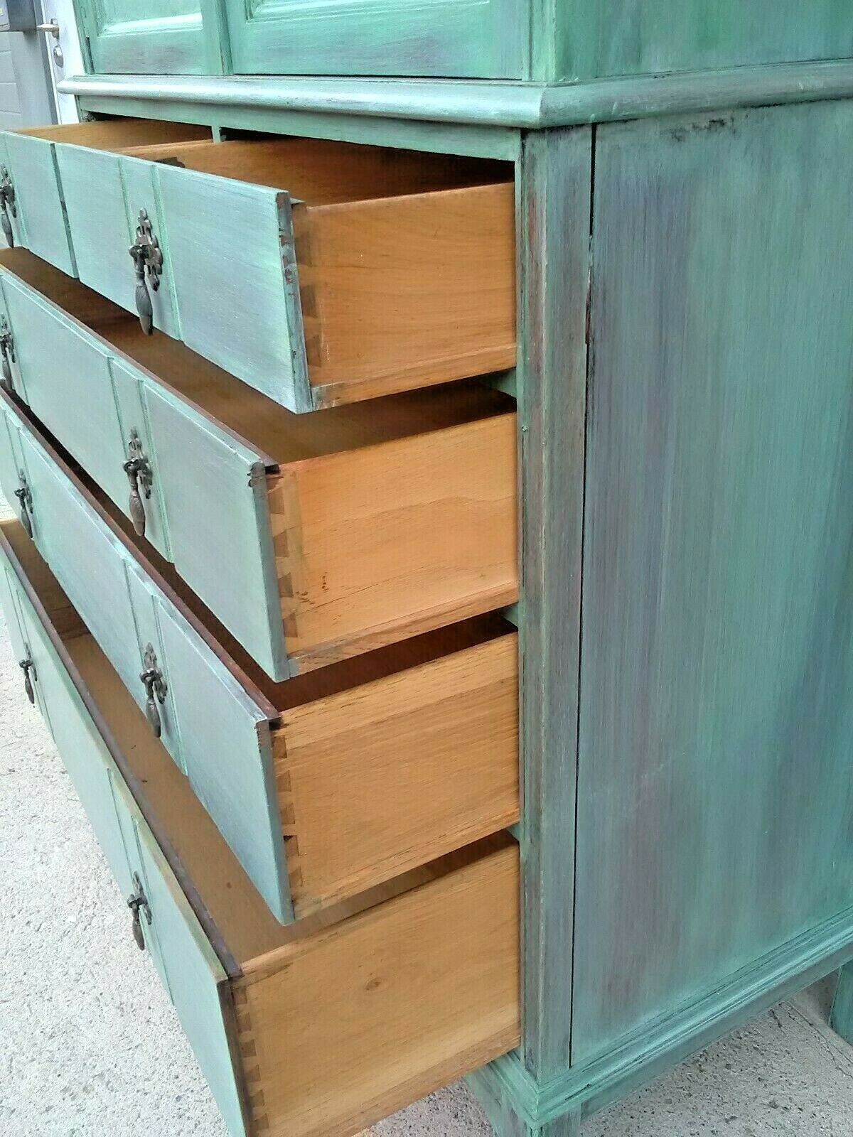 Stunning Waring And Gillows Cabinet On Chest / Make A Great Drinks Cabinet ( SOLD)