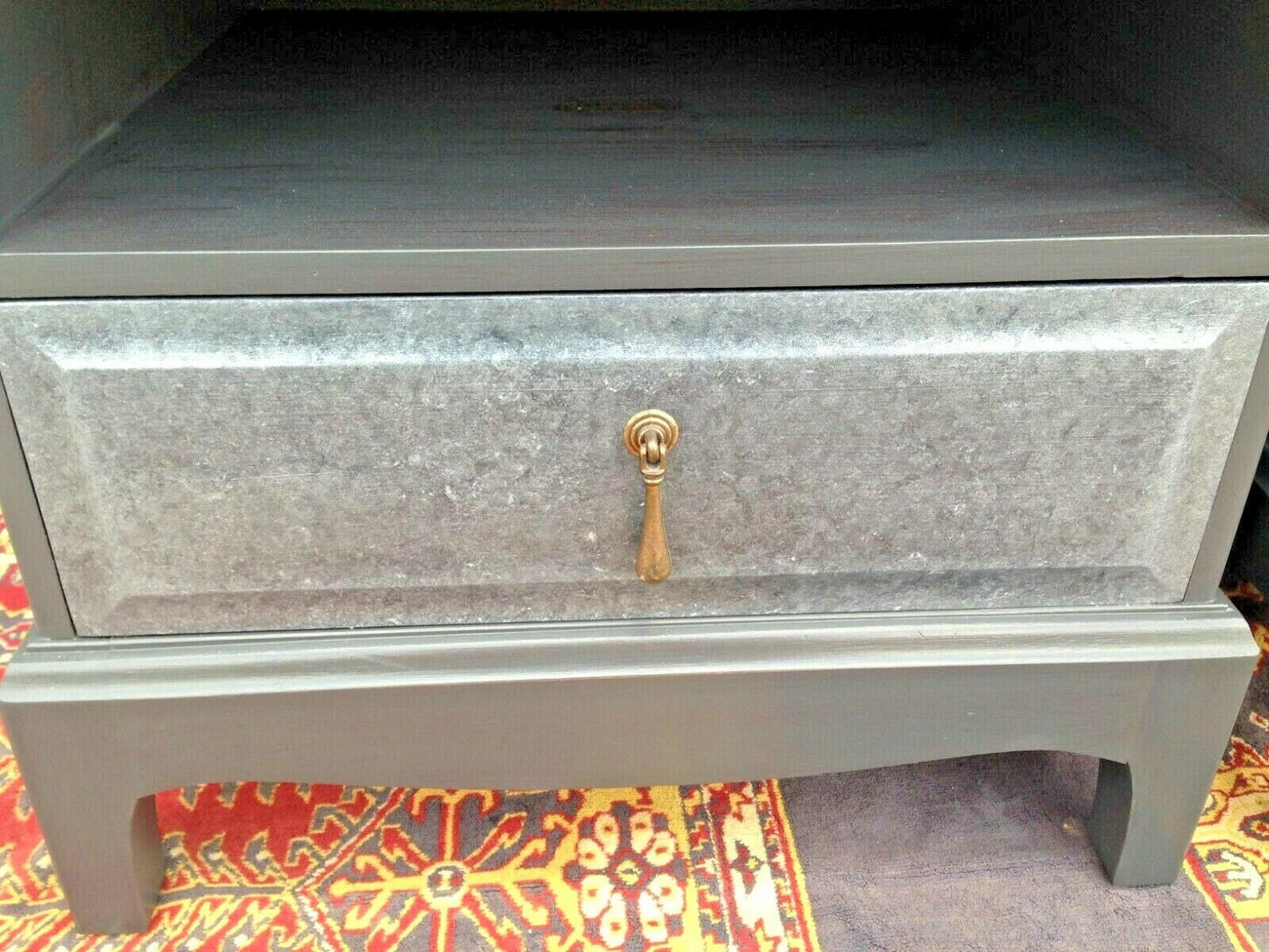 Pair Of Stag Bedside Tables / Refinished Vintage Bedside Cabinets ( SOLD )
