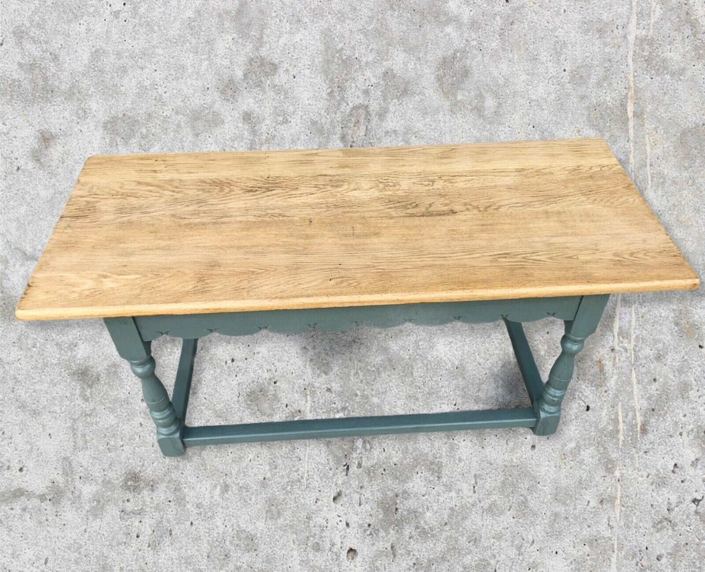 Handsome Solid Oak Vintage Coffee Table ( SOLD )