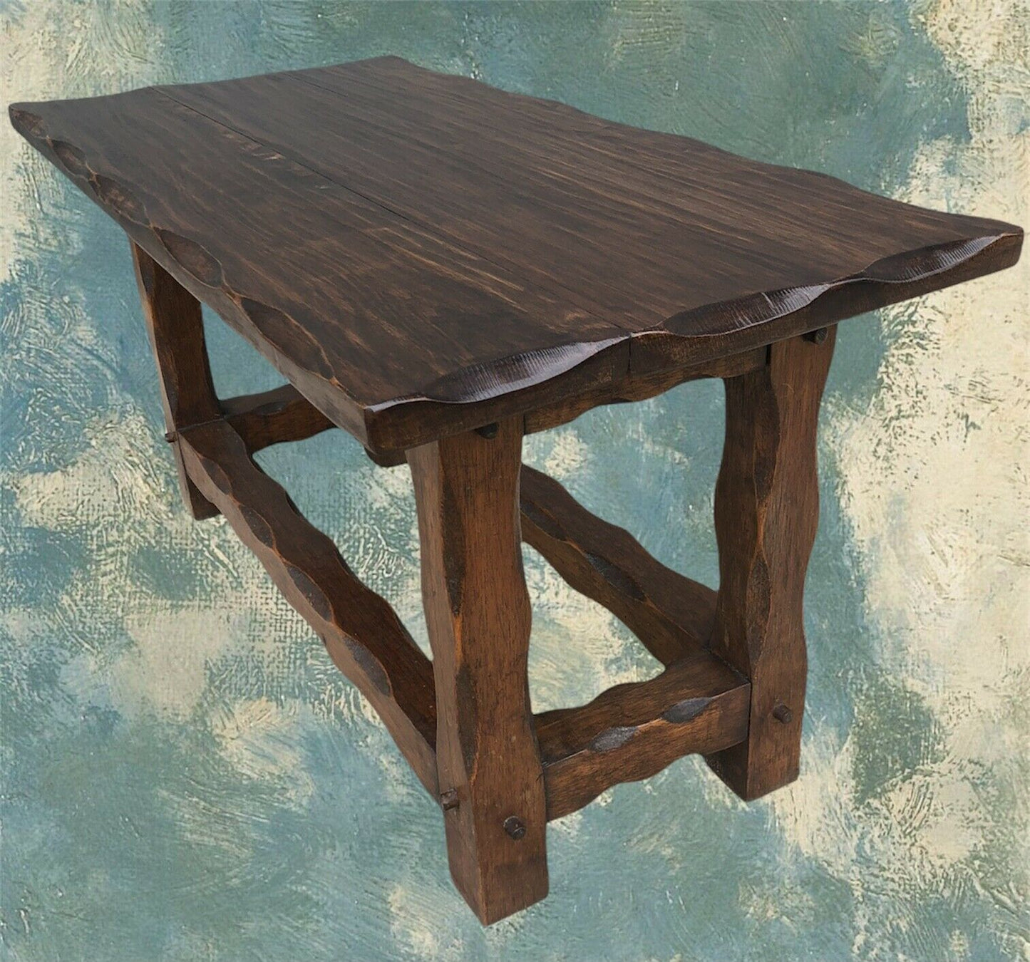 061.....Arts And Crafts Small Oak Coffee Table (sold)