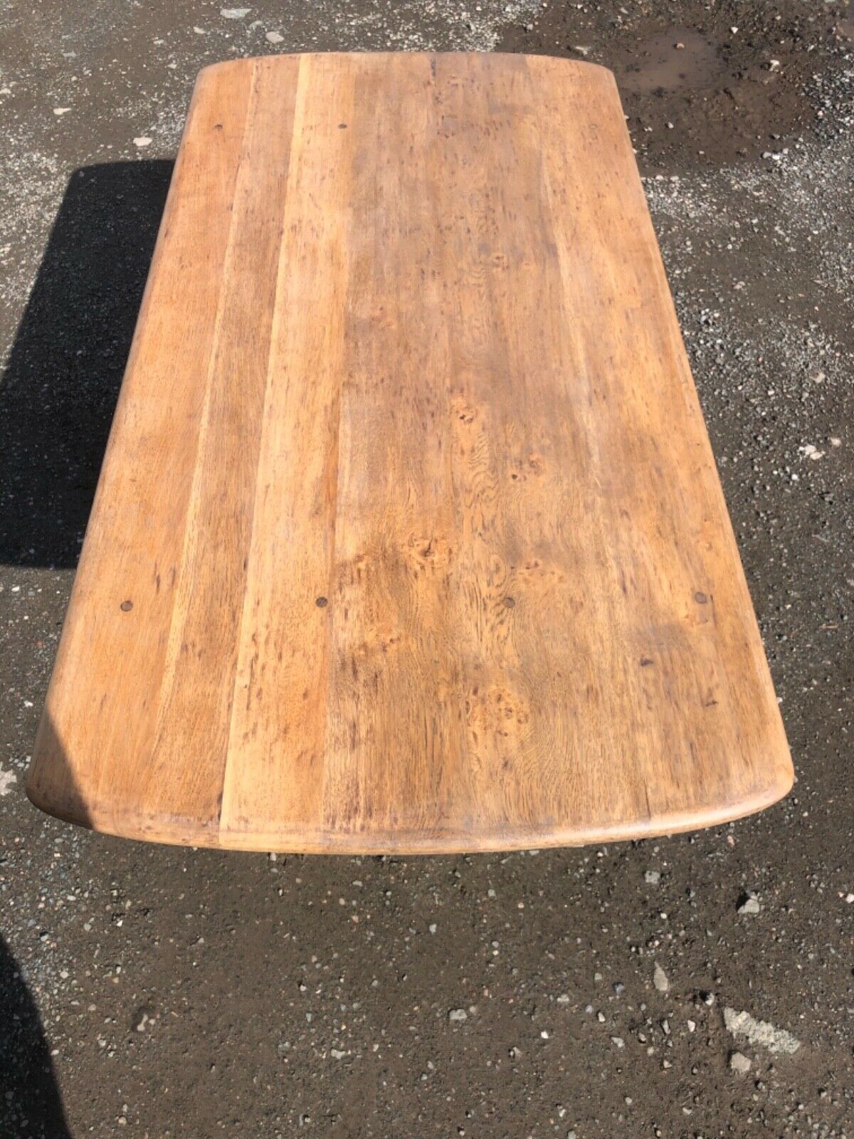 000983.....Vintage Ercol Oak Dining Table ( sold )