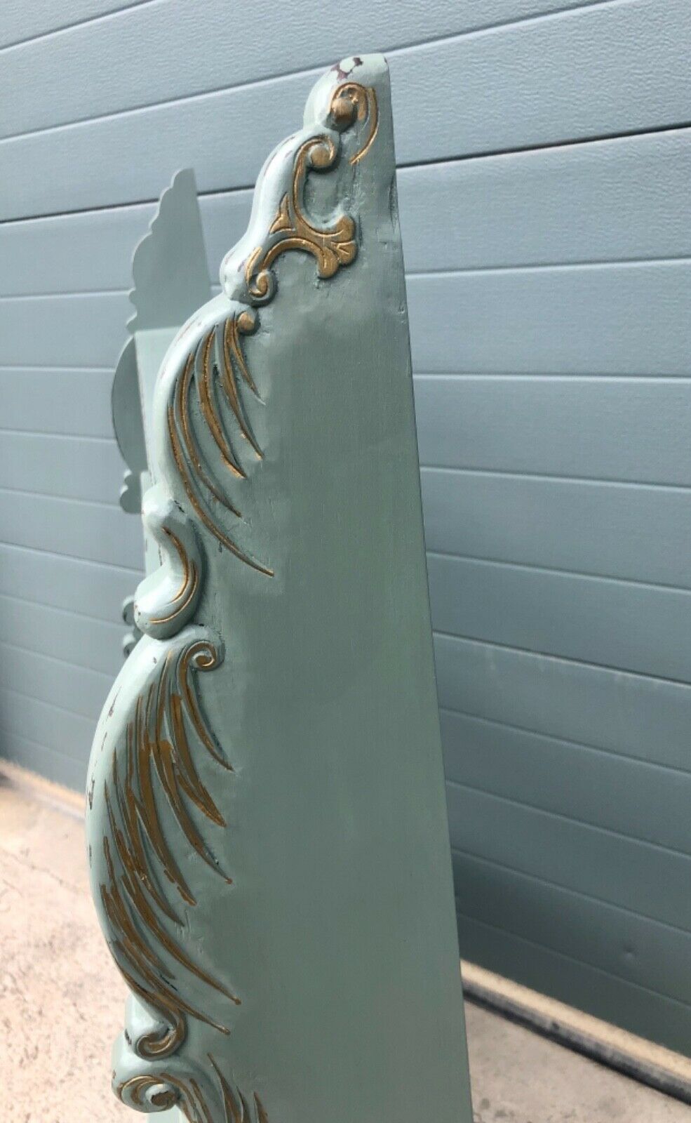 Handsome Vintage Regency Style Carved Bookcase ( SOLD )