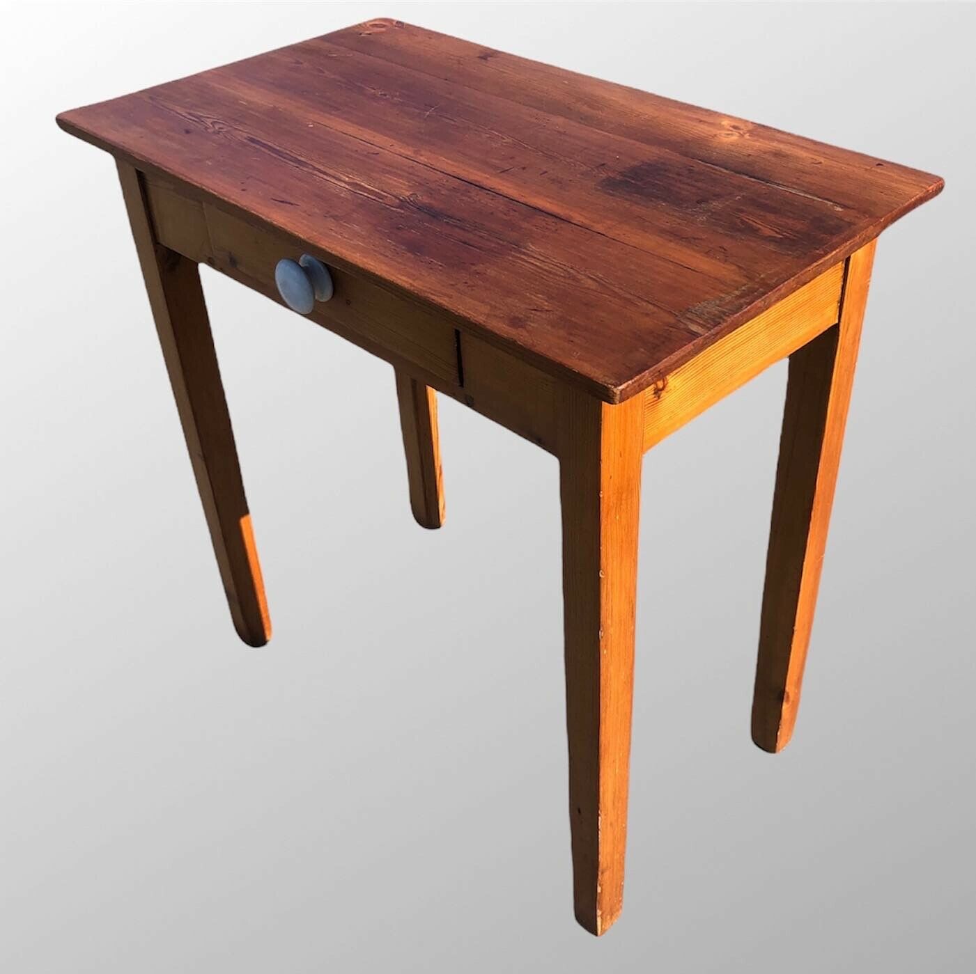 Vintage Pine Table With Drawer ( SOLD )