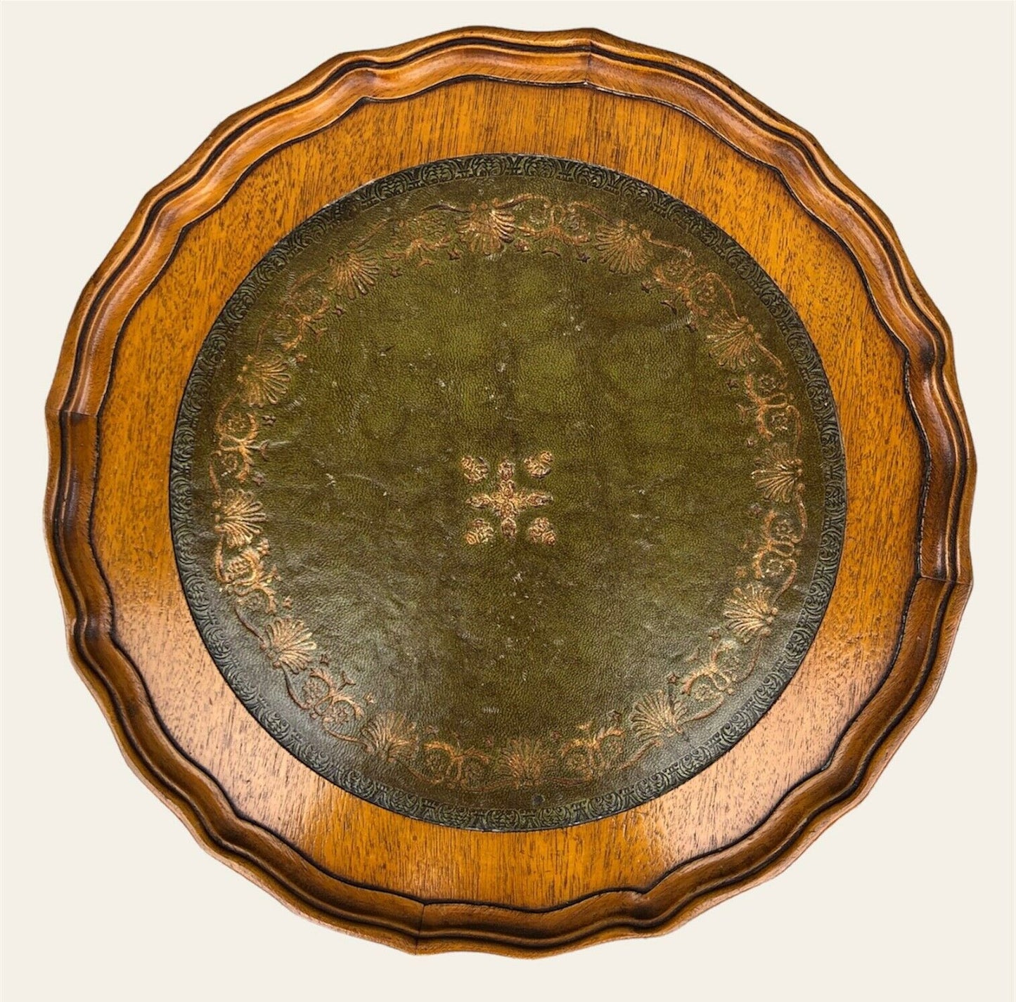 000955....A Handsome Pair Of Vintage Wine Tables / Occasional Tables ( Sold )