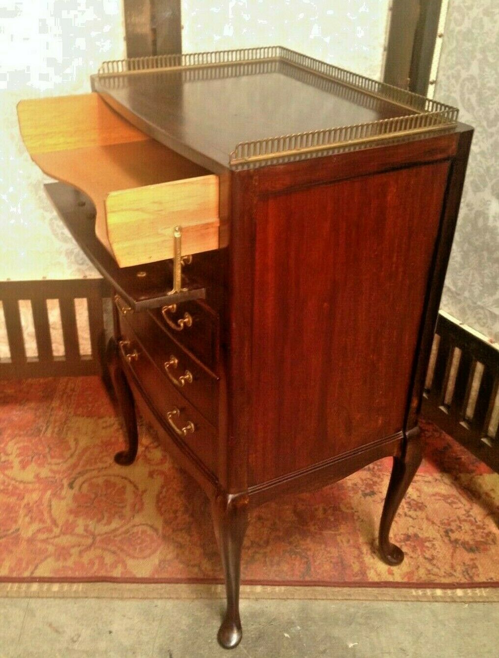 Gorgeous Mahogany Music Cabinet / Sheet Music Chest ( SOLD )