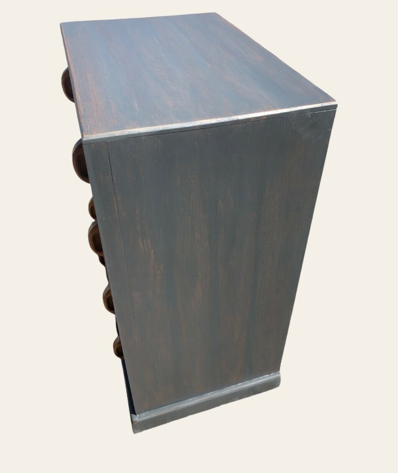 000959....Art Deco Oak Chest Of Drawers (Sold)