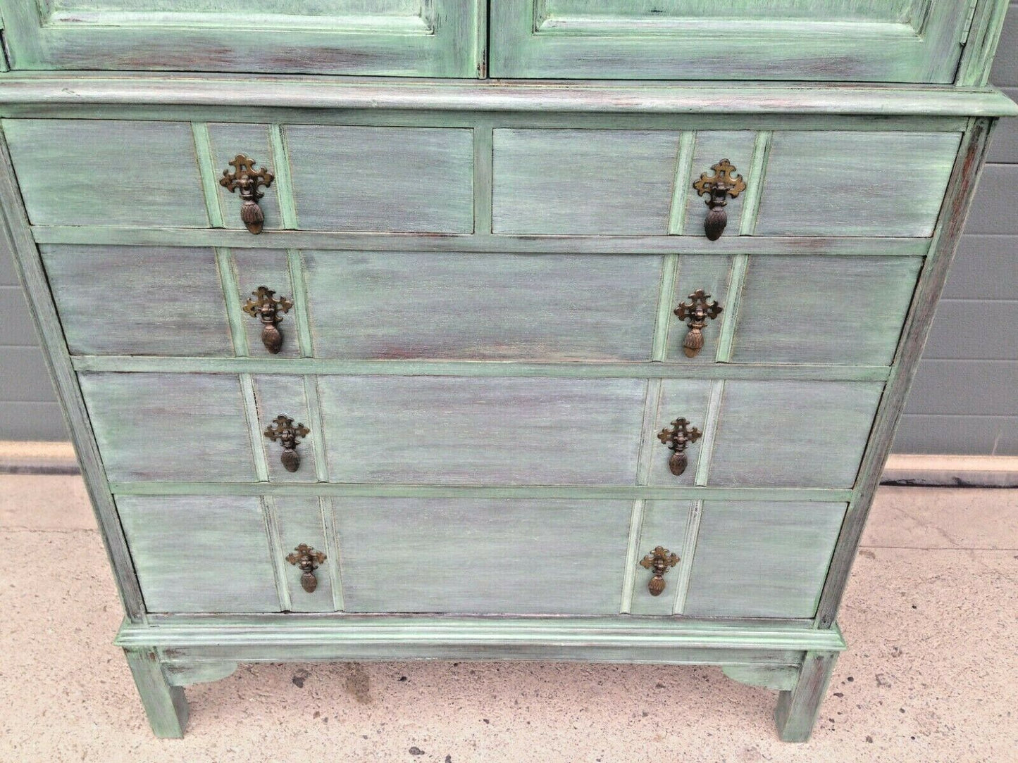 Stunning Waring And Gillows Cabinet On Chest / Make A Great Drinks Cabinet ( SOLD)