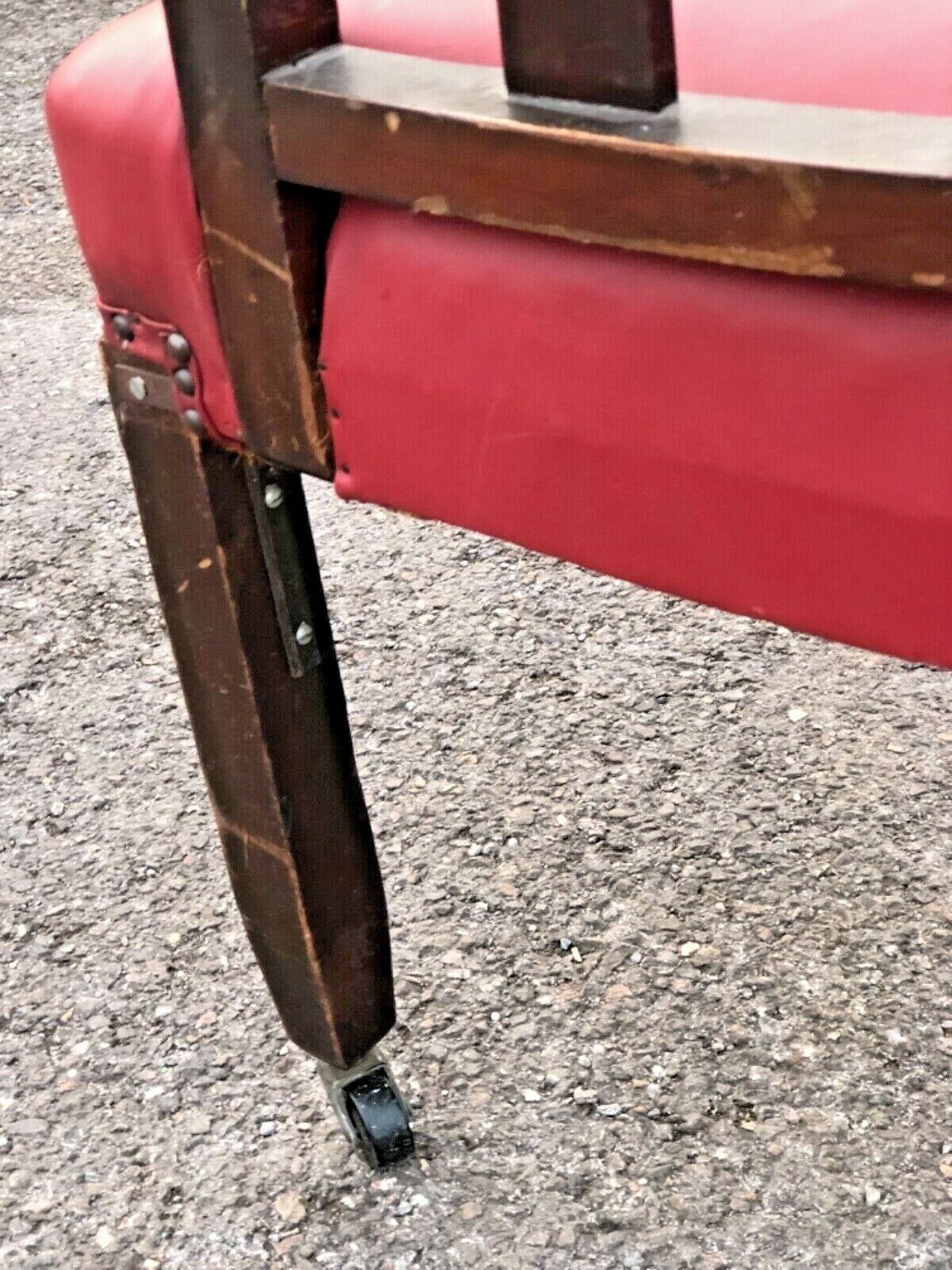 026.....Handsome Antique Mahogany Desk Chair ( sold )