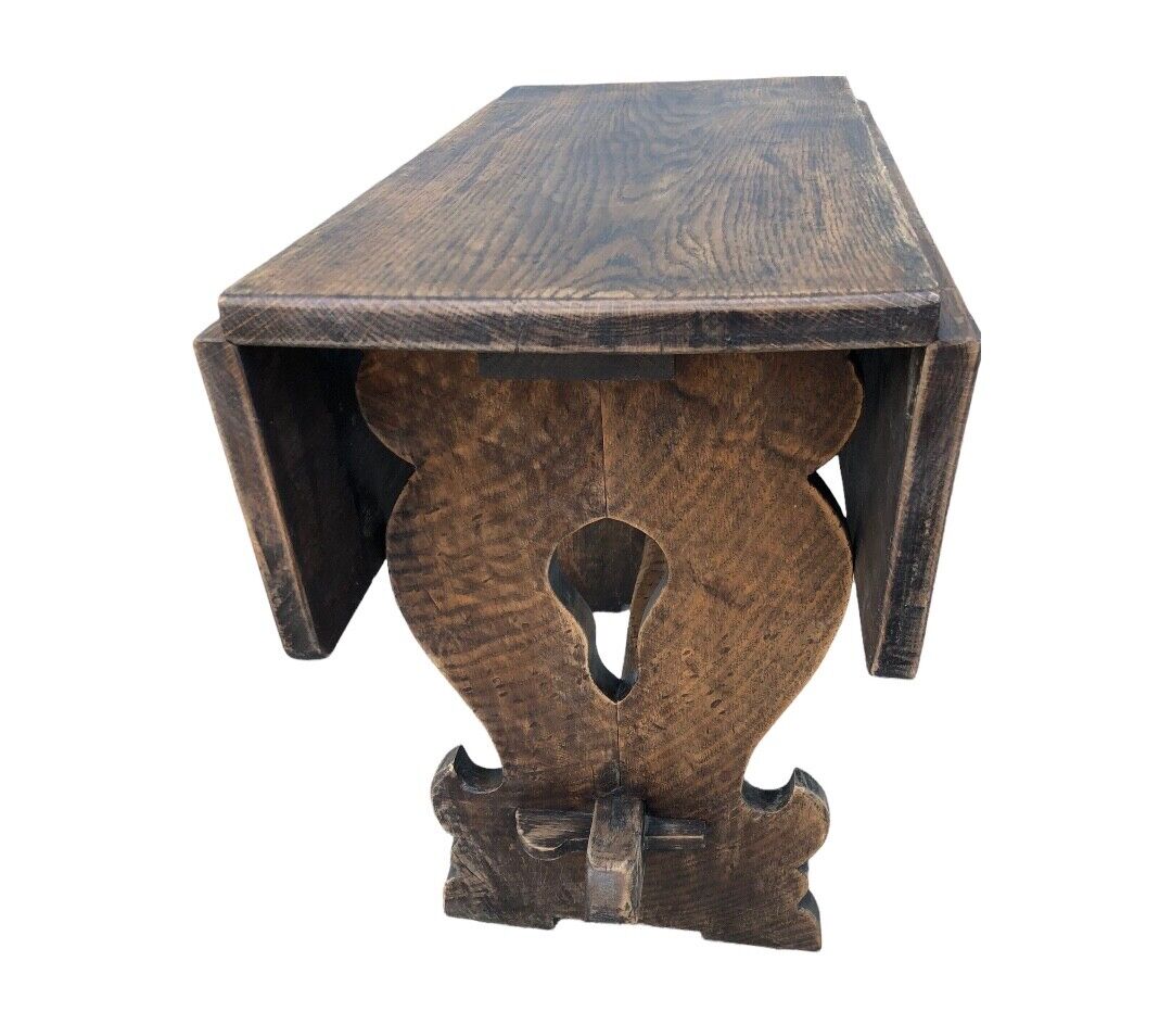 000942....Vintage Solid Oak Coffee Table (sold)