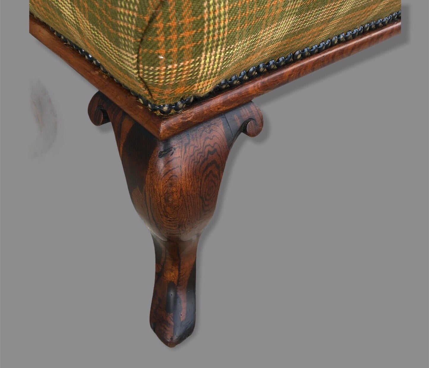 128.....Stunning Antique Rosewood Stool Dating From The Early 19th Century ( sold )