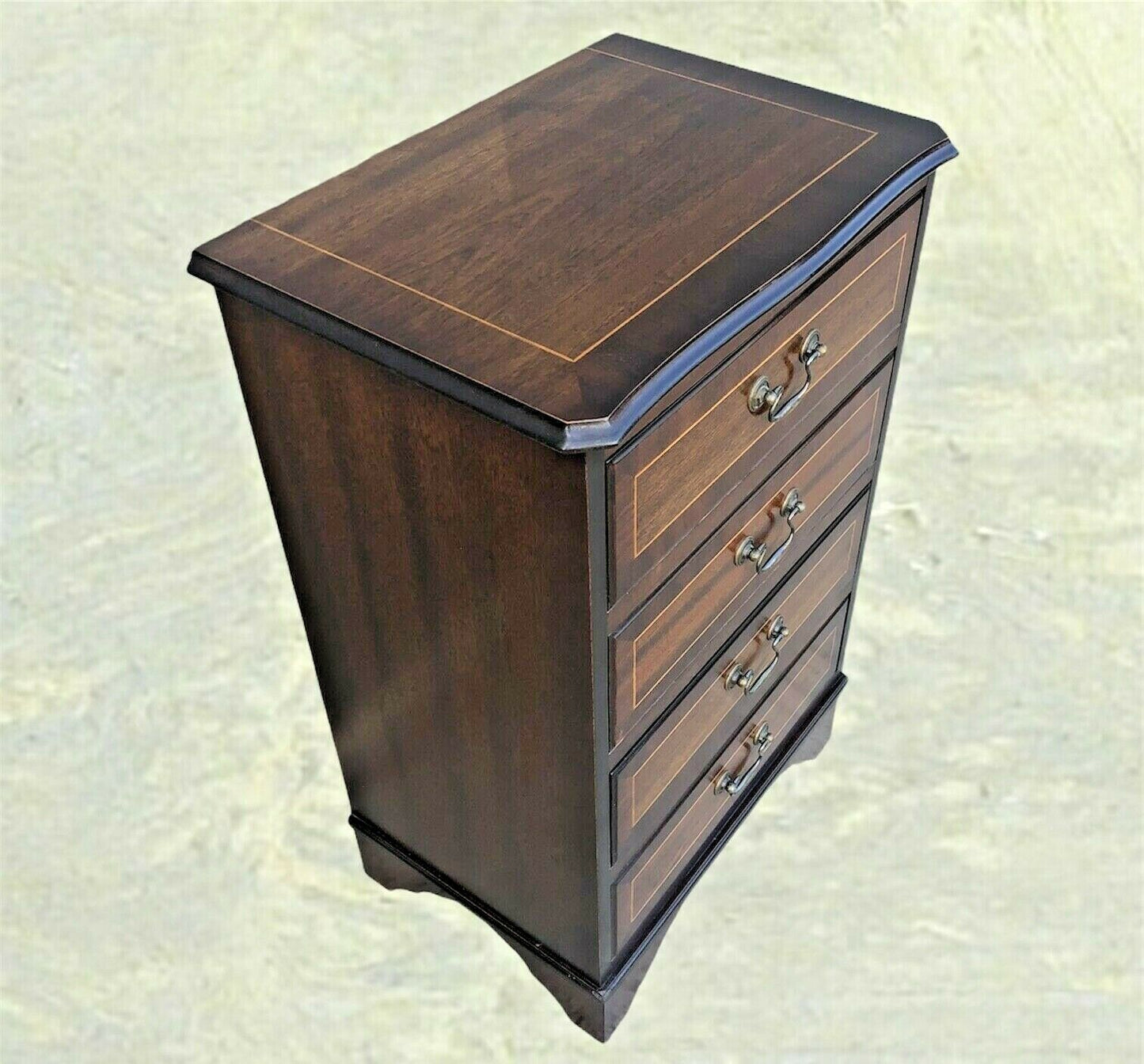 Handsome Pair Of Vintage Mahogany Bedside Chests ( SOLD )