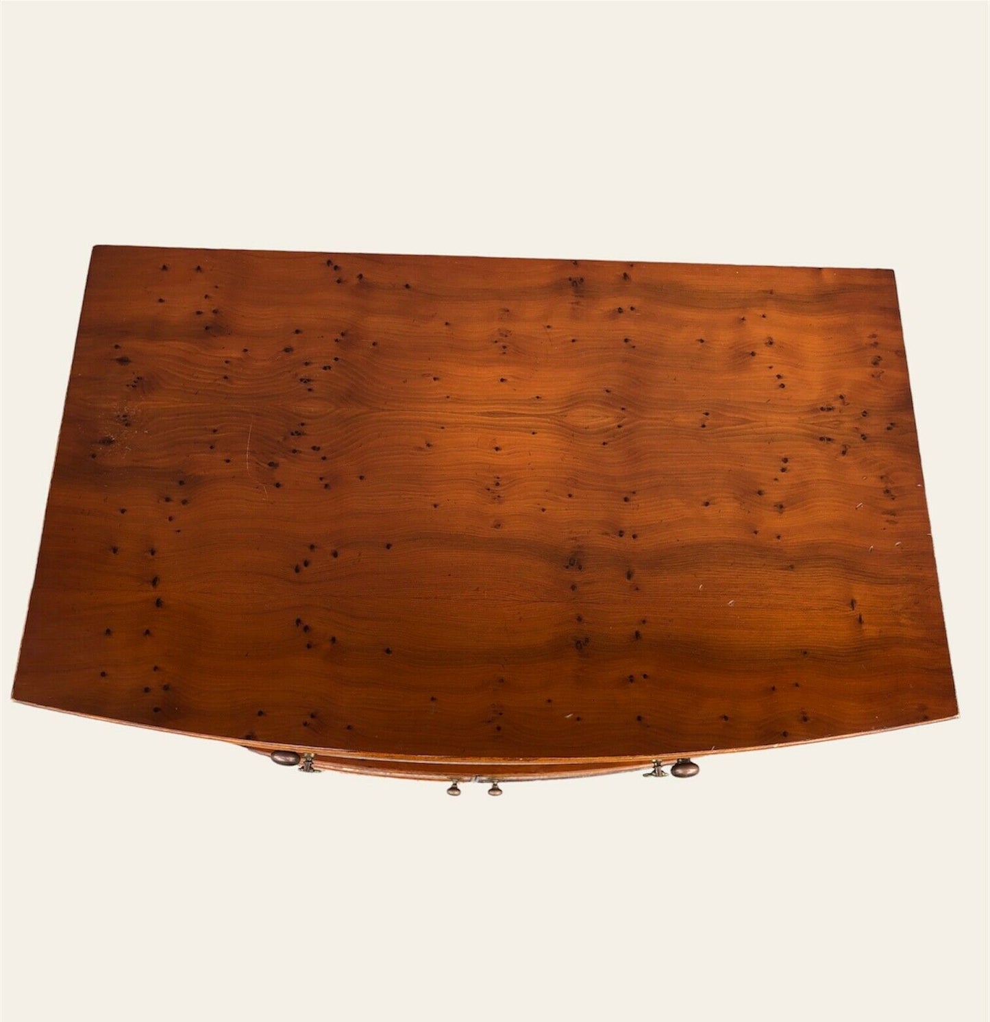 000956....Vintage Yew Wood Reprodux Side Cabinet (sold )