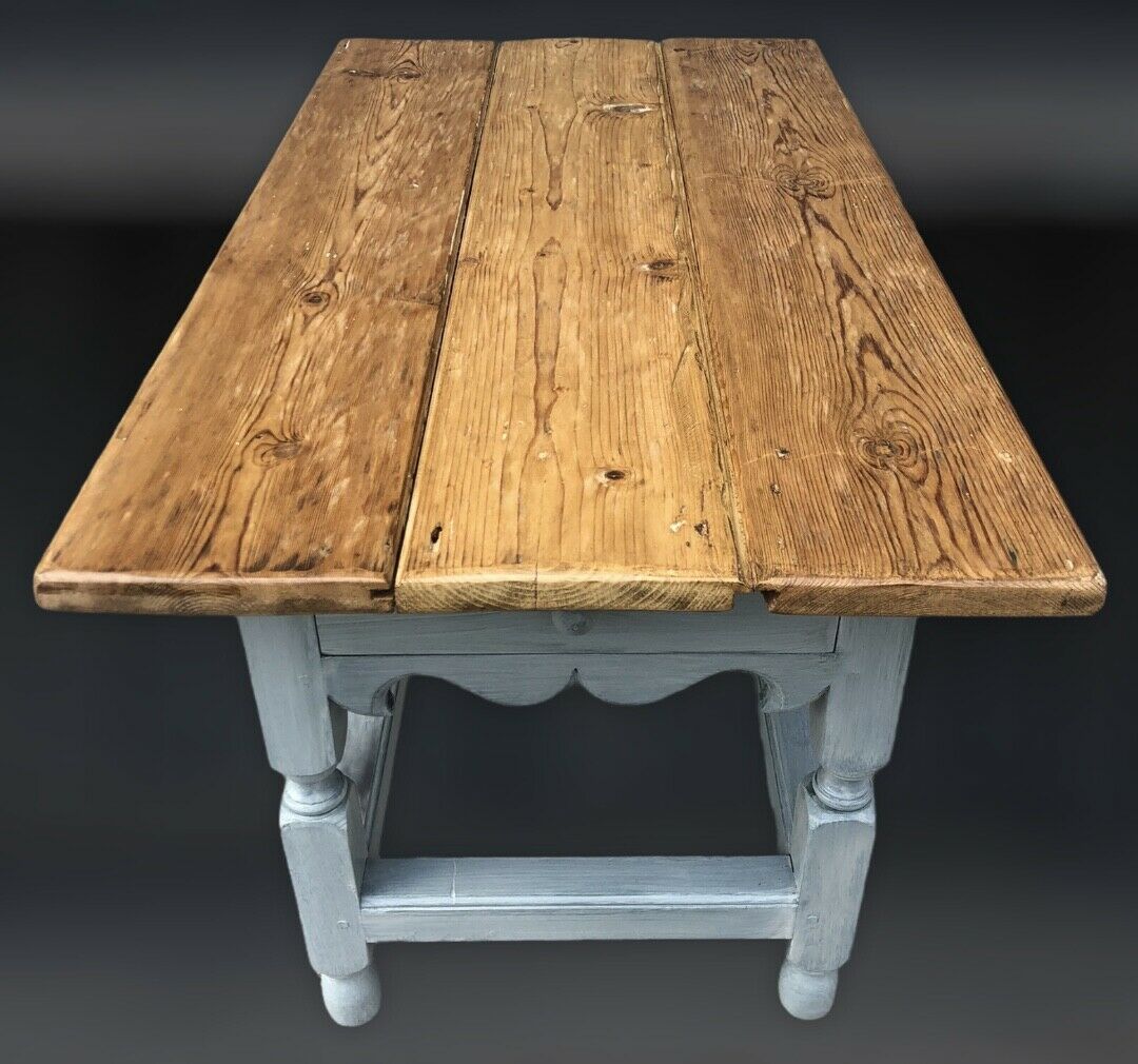 Unique Rustic Coffee Table With Drawer ( SOLD )