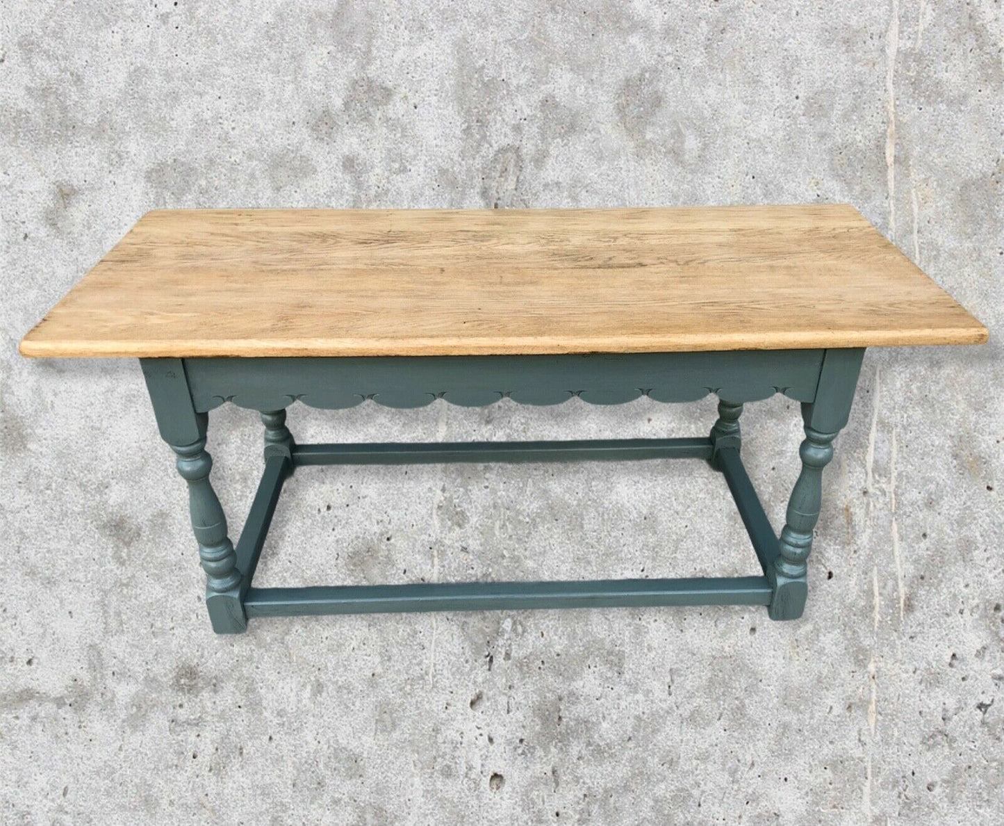Handsome Solid Oak Vintage Coffee Table ( SOLD )