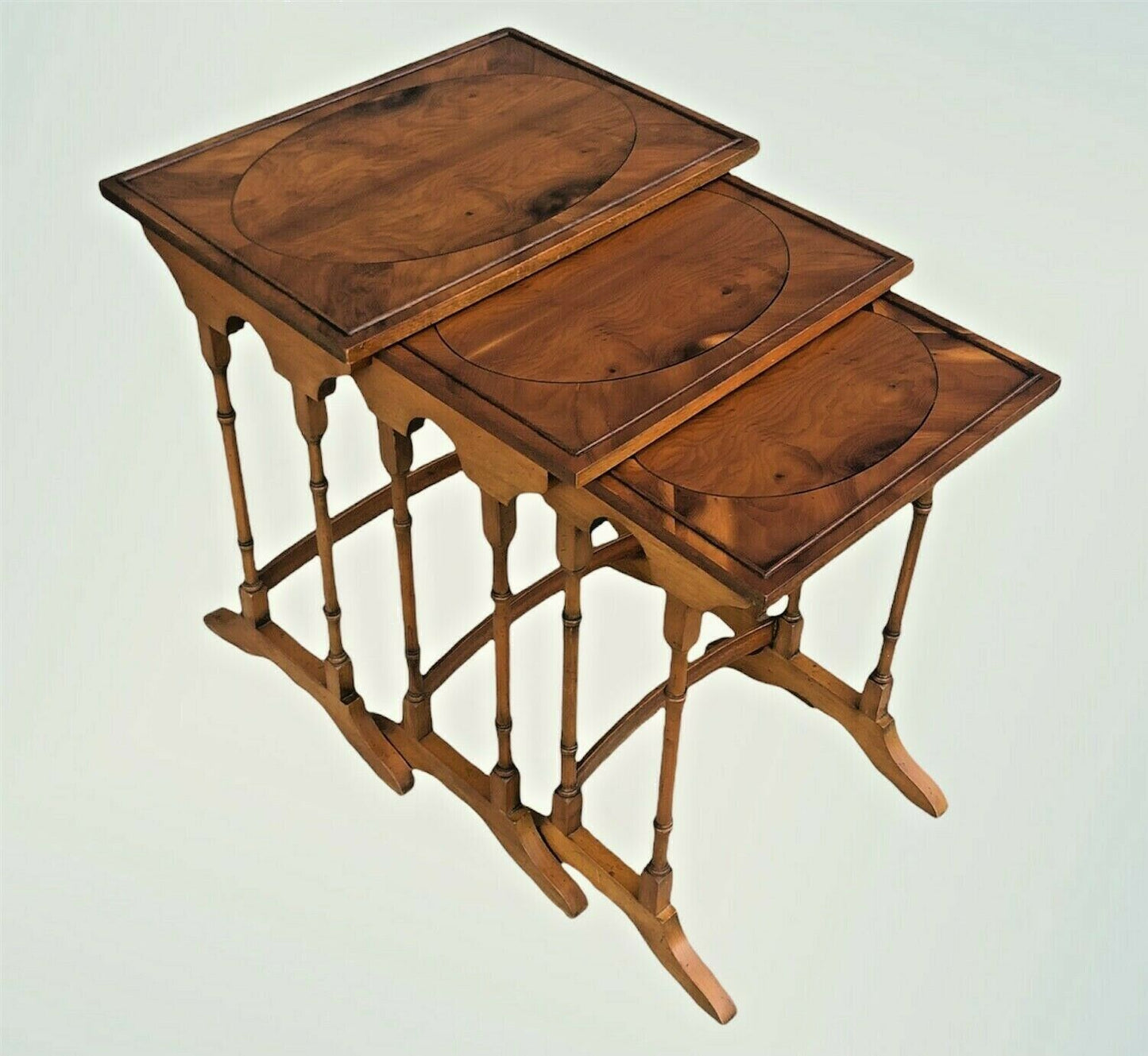 Vintage Yew Nest Of Tables / Coffee Tables ( SOLD )