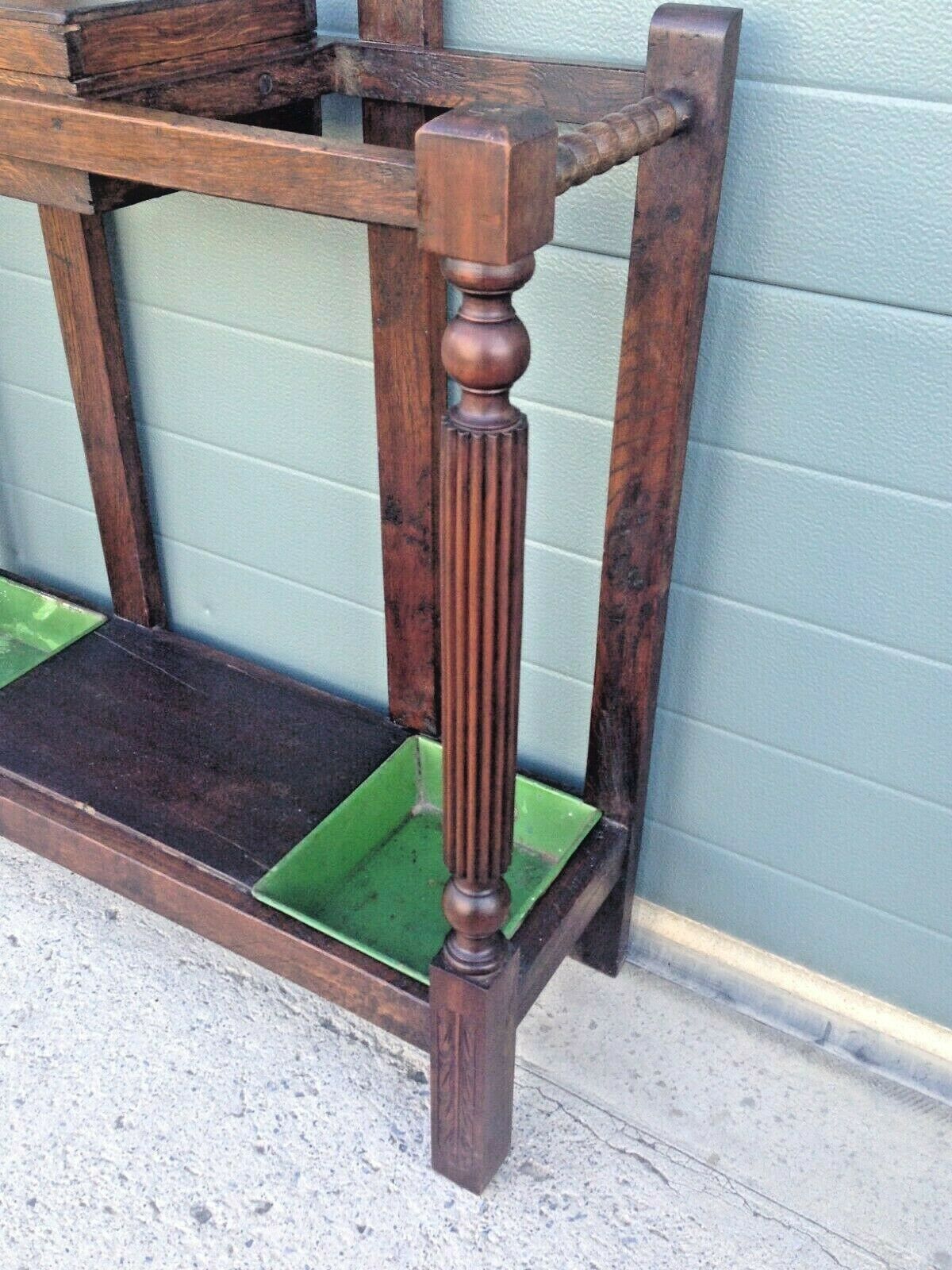Unique Arts And Crafts Style Hall Stand / Vintage Coat Rack ( SOLD )