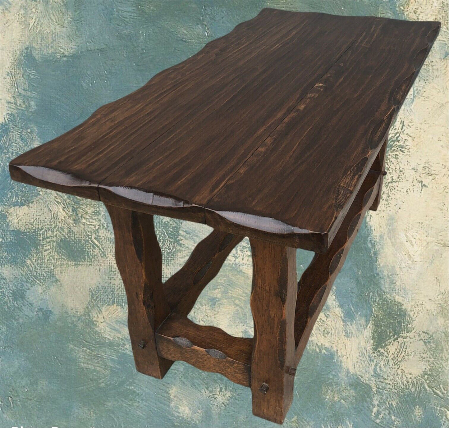 061.....Arts And Crafts Small Oak Coffee Table (sold)