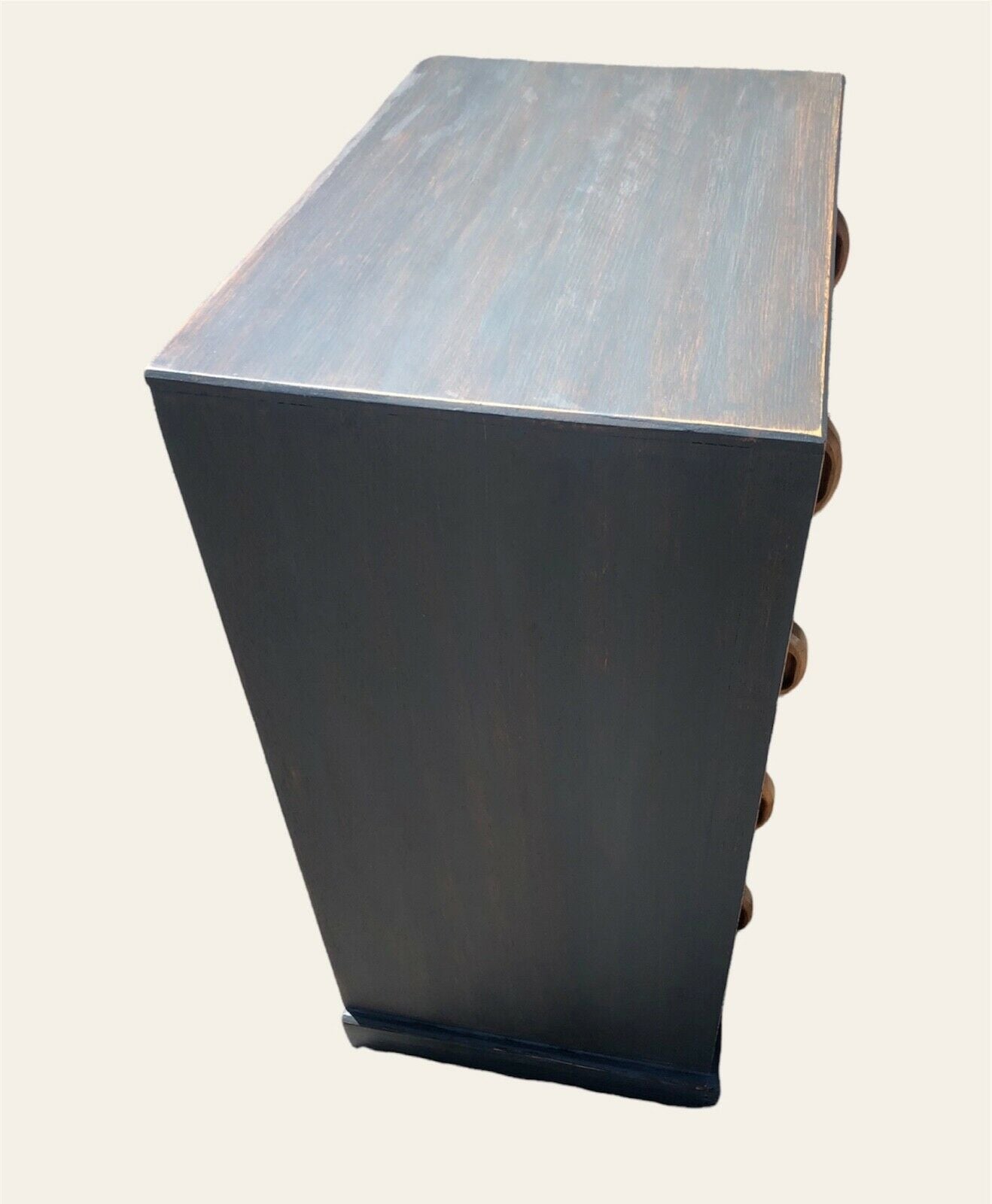 000959....Art Deco Oak Chest Of Drawers (Sold)