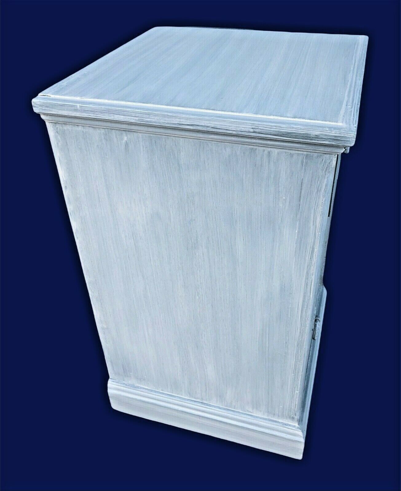 003.....Handsome Vintage Refinished Bedside Cabinet