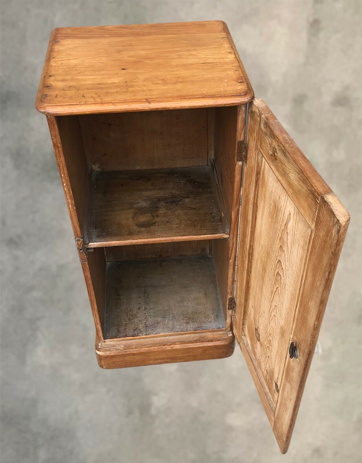 Victorian Pine Bedside Cupboard ( SOLD )