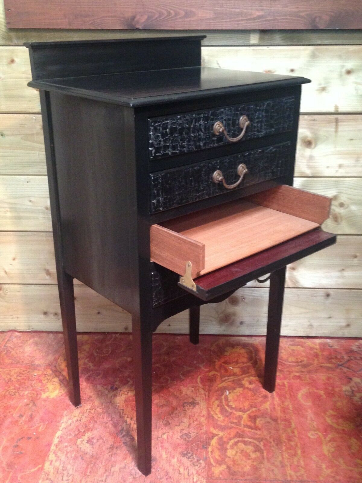 Edwardian Music Cabinet / Upcycled Vintage Sheet Music Chest