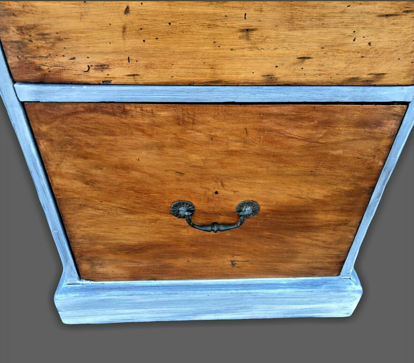 000991.....Handsome Vintage Two Drawer Chest ( sold )