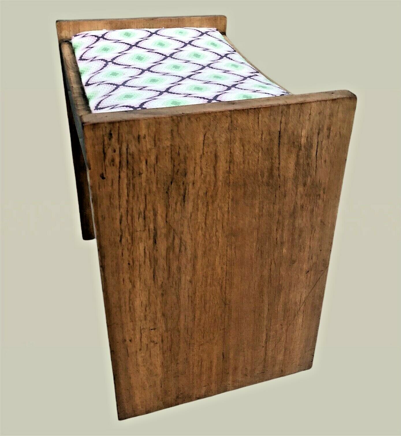 019.....Fabulous Original Art Deco Walnut Stool ( sold )