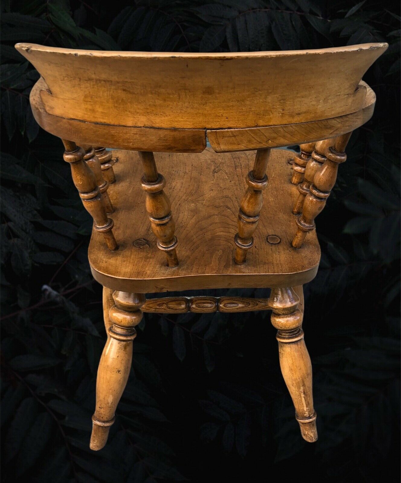 Stunning Handsome Antique Desk Chair / Smokers Bow ( SOLD )