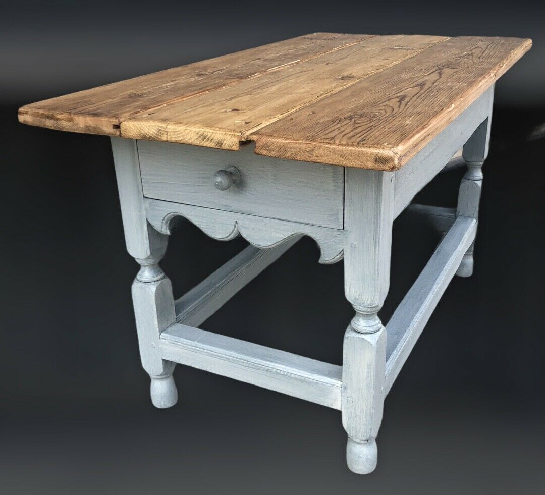 Unique Rustic Coffee Table With Drawer ( SOLD )