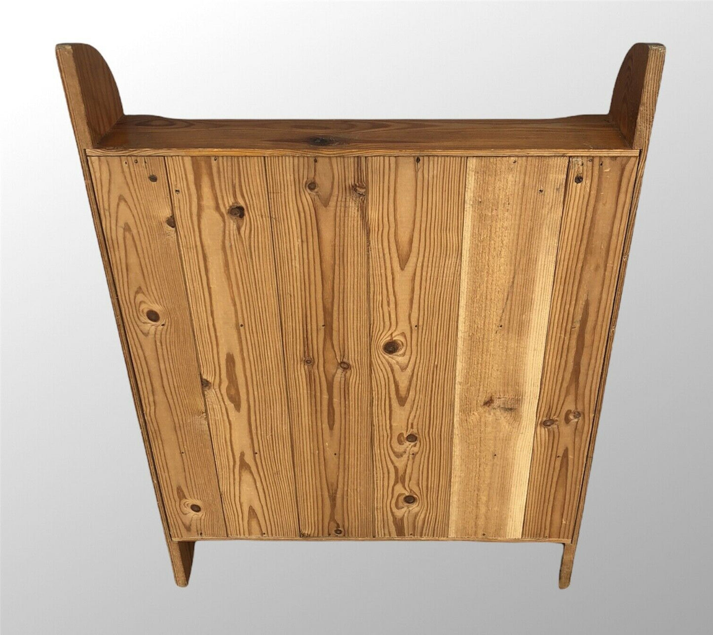 057.....A Set Of Vintage Pine Wall Shelves / Bookcase ( sold )