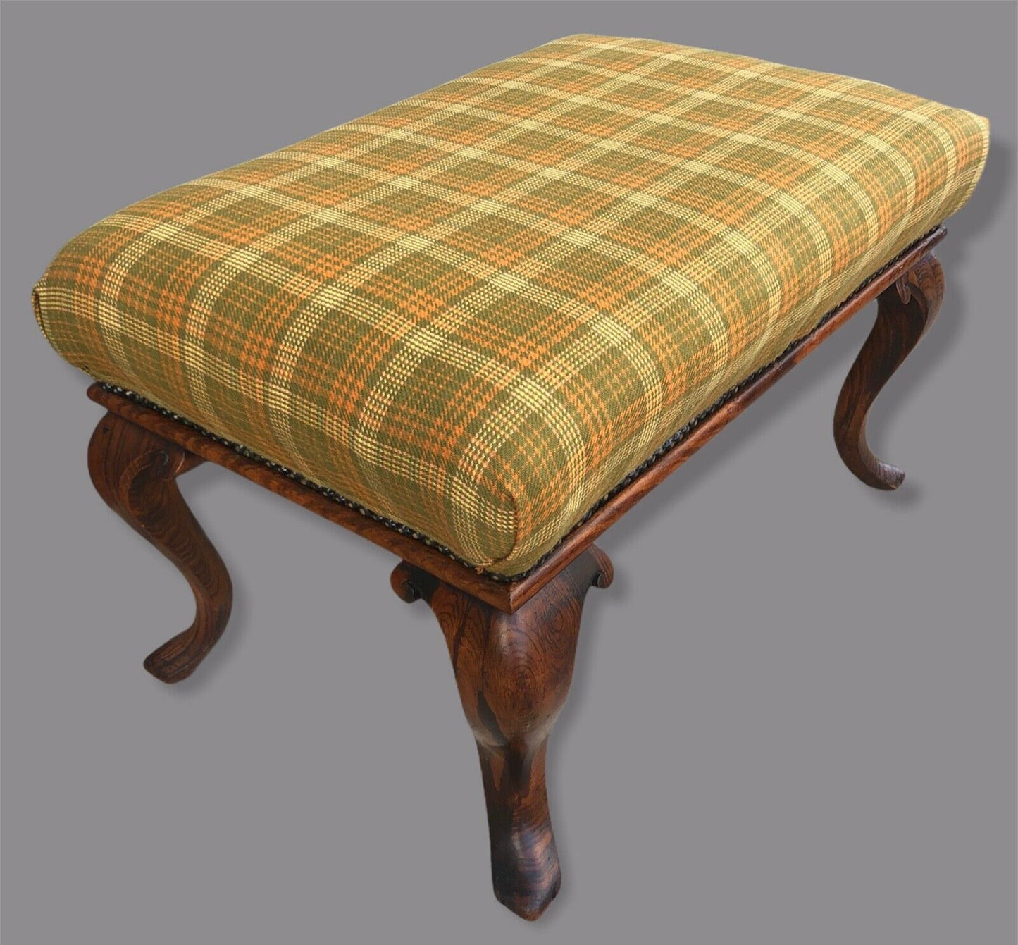128.....Stunning Antique Rosewood Stool Dating From The Early 19th Century ( sold )