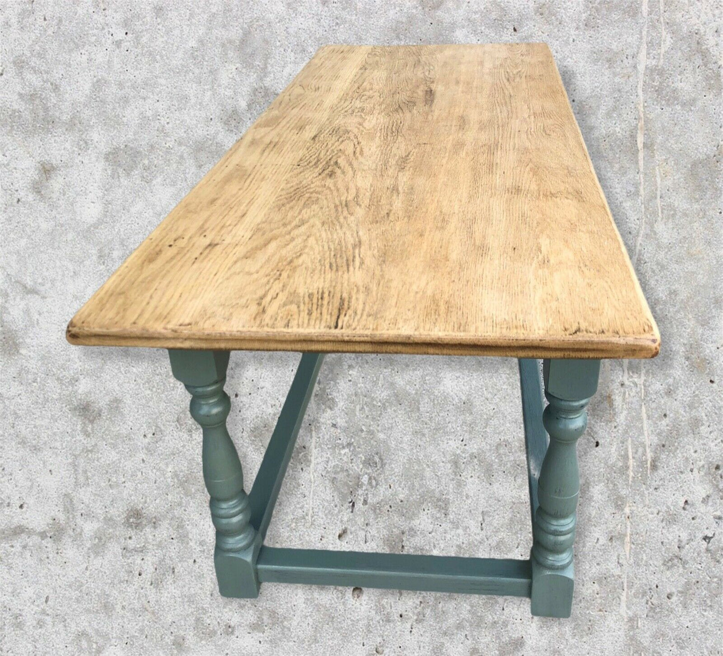 Handsome Solid Oak Vintage Coffee Table ( SOLD )