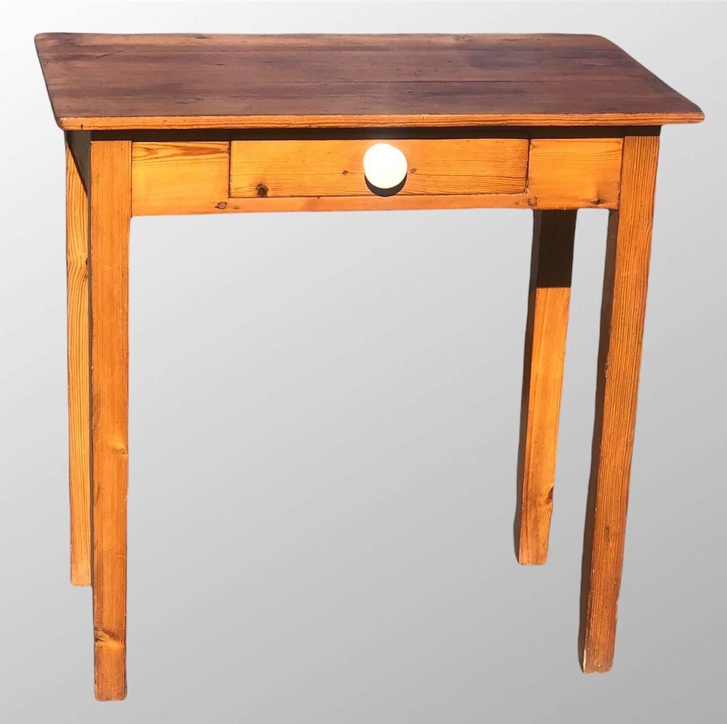 Vintage Pine Table With Drawer ( SOLD )