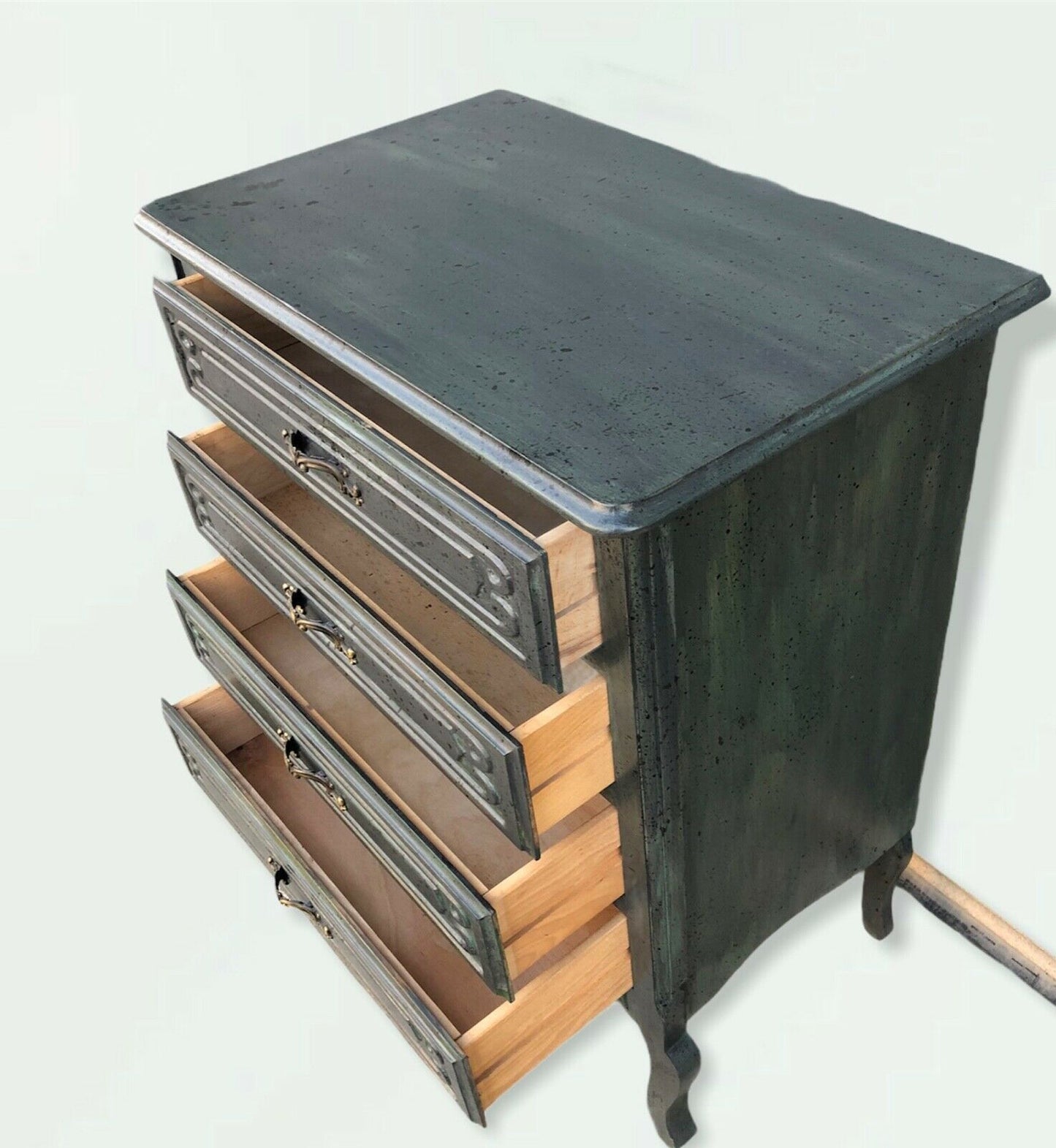 122.....Gorgeous Small Vintage French Oak Chest Of Drawers - Sold