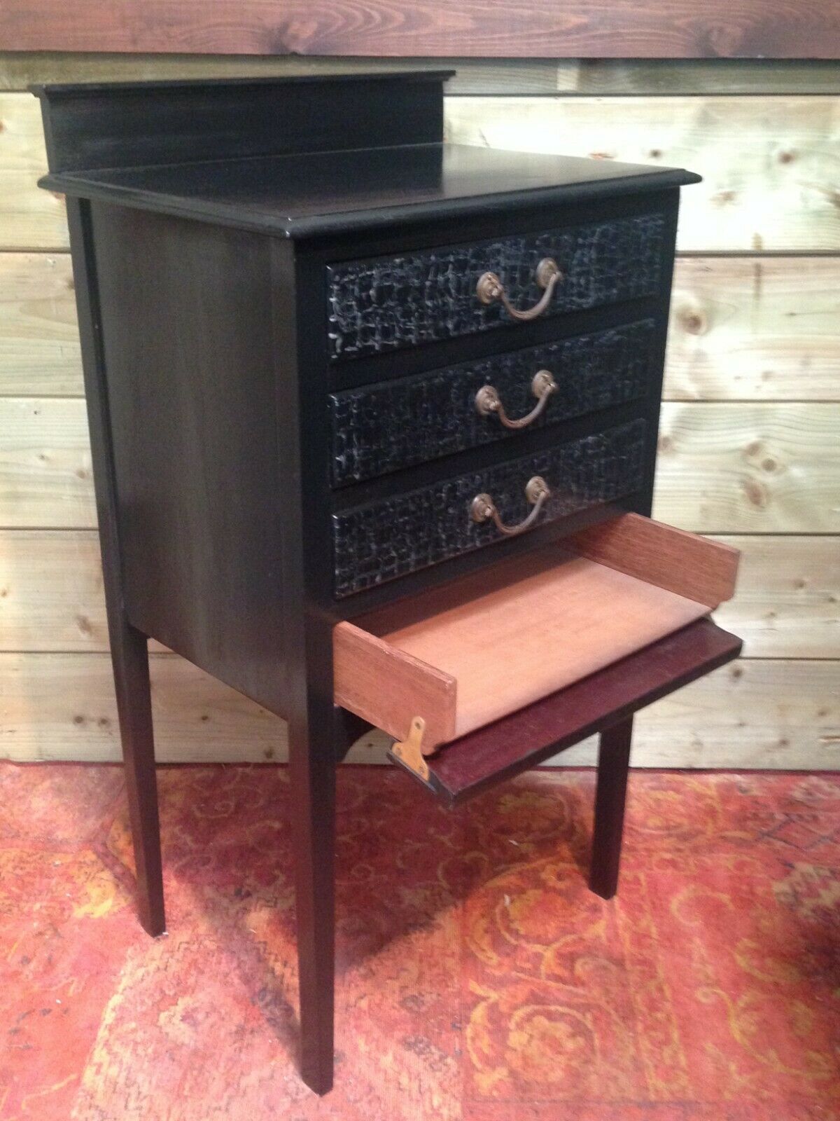 Edwardian Music Cabinet / Upcycled Vintage Sheet Music Chest