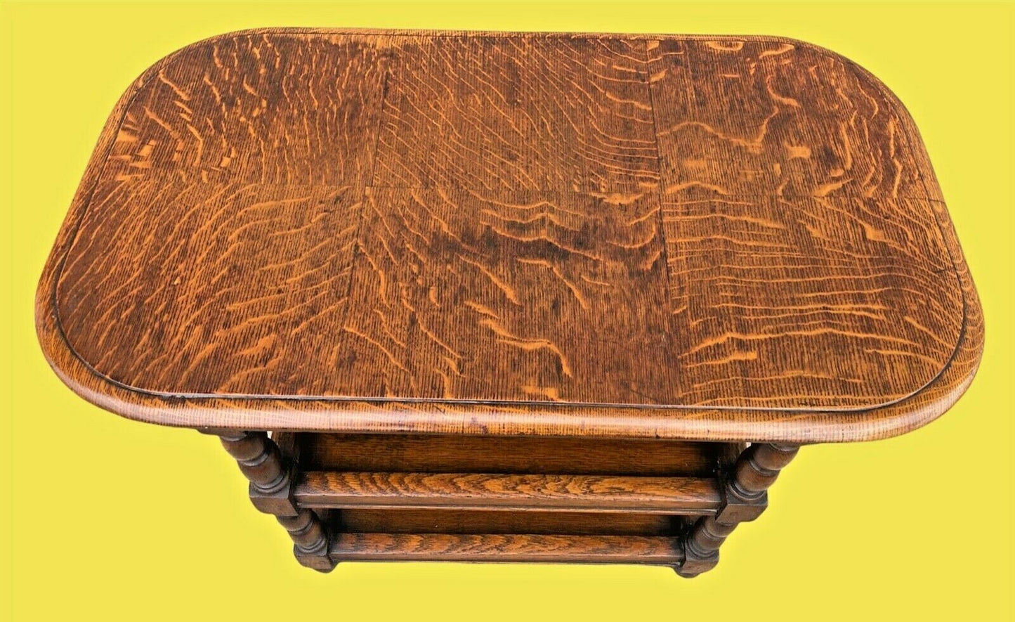 011.....Handsome Vintage Small Oak Buffet / Serving Table ( sold )