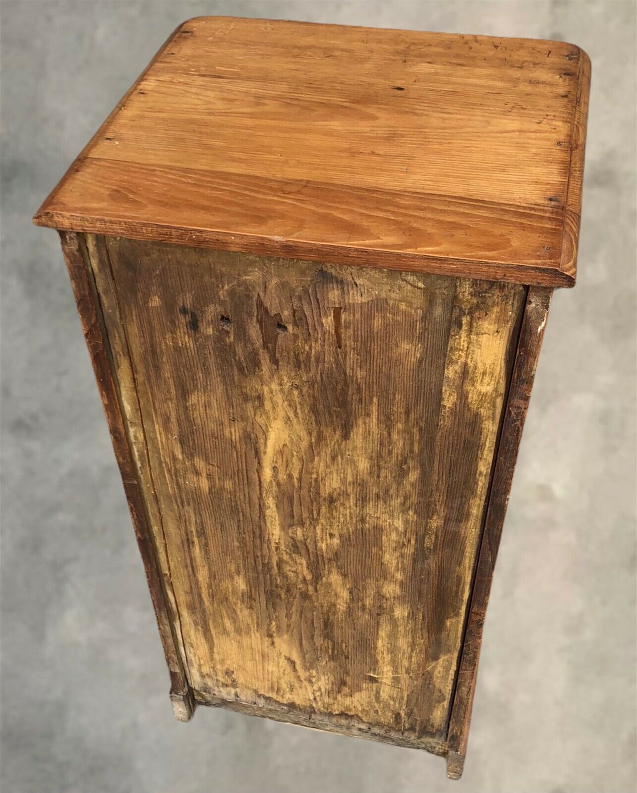 Victorian Pine Bedside Cupboard ( SOLD )