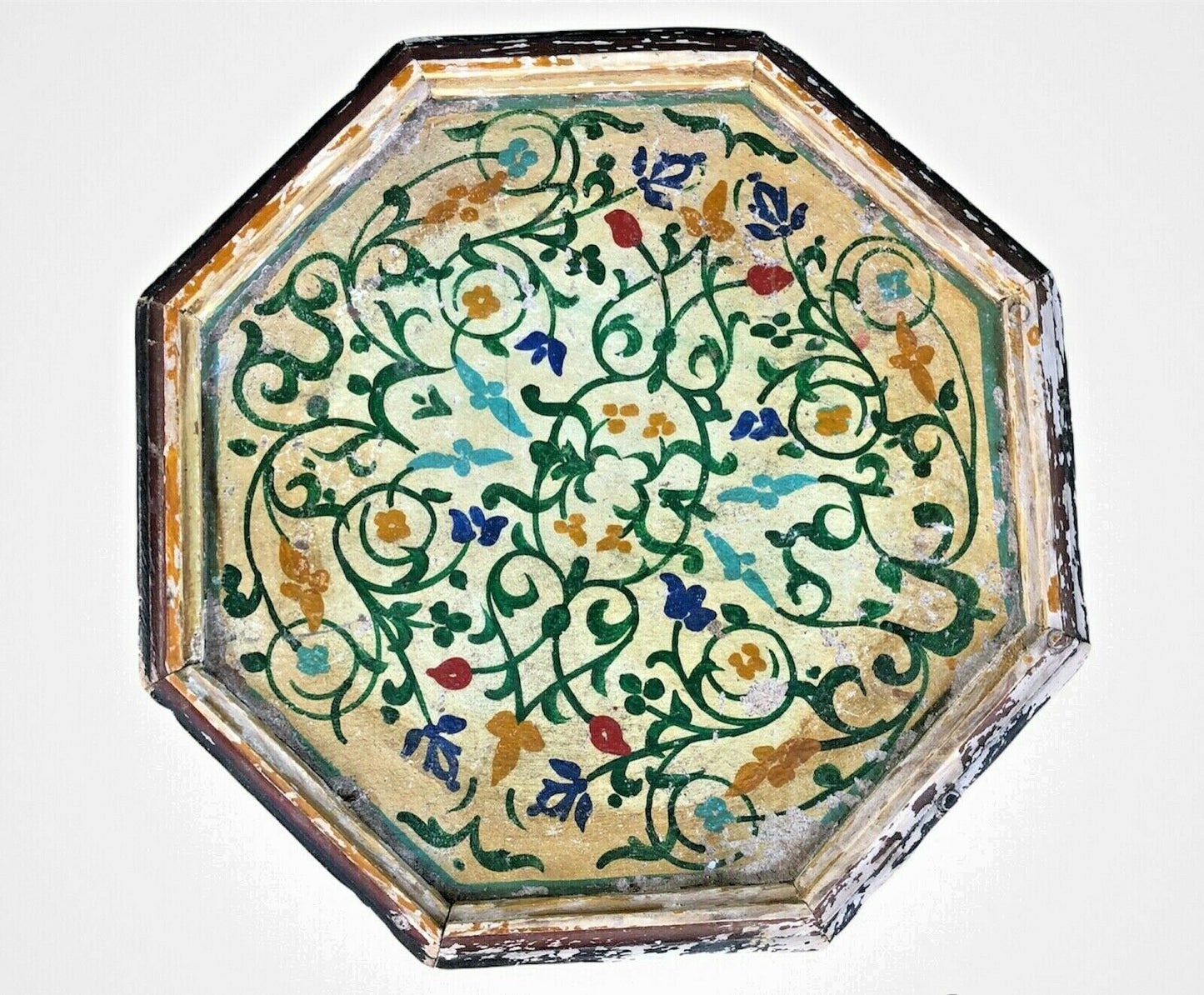 Vintage Indian Hand Painted Table ( SOLD )