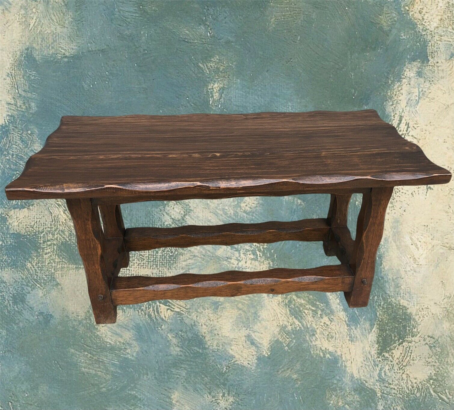 061.....Arts And Crafts Small Oak Coffee Table (sold)