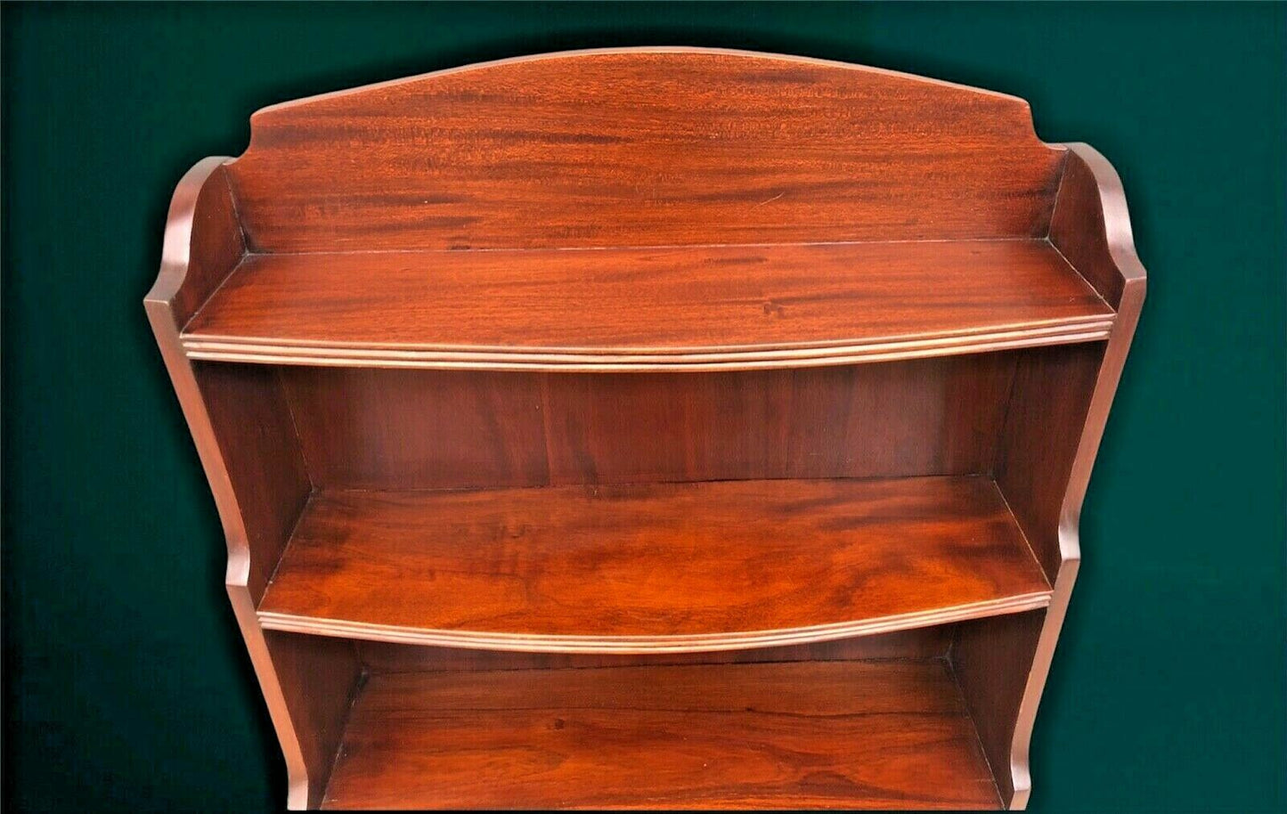 030.....Vintage Mahogany "Regency Style" Bookcase With Drawer