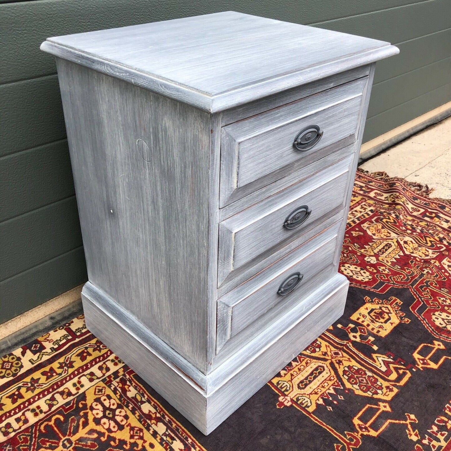 Pair Of Vintage Bedside Chests / Refinished Bedside Tables ( SOLD )