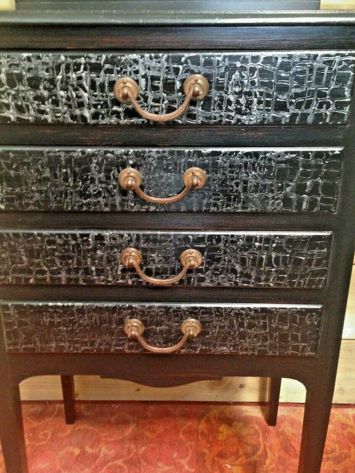 Edwardian Music Cabinet / Upcycled Vintage Sheet Music Chest