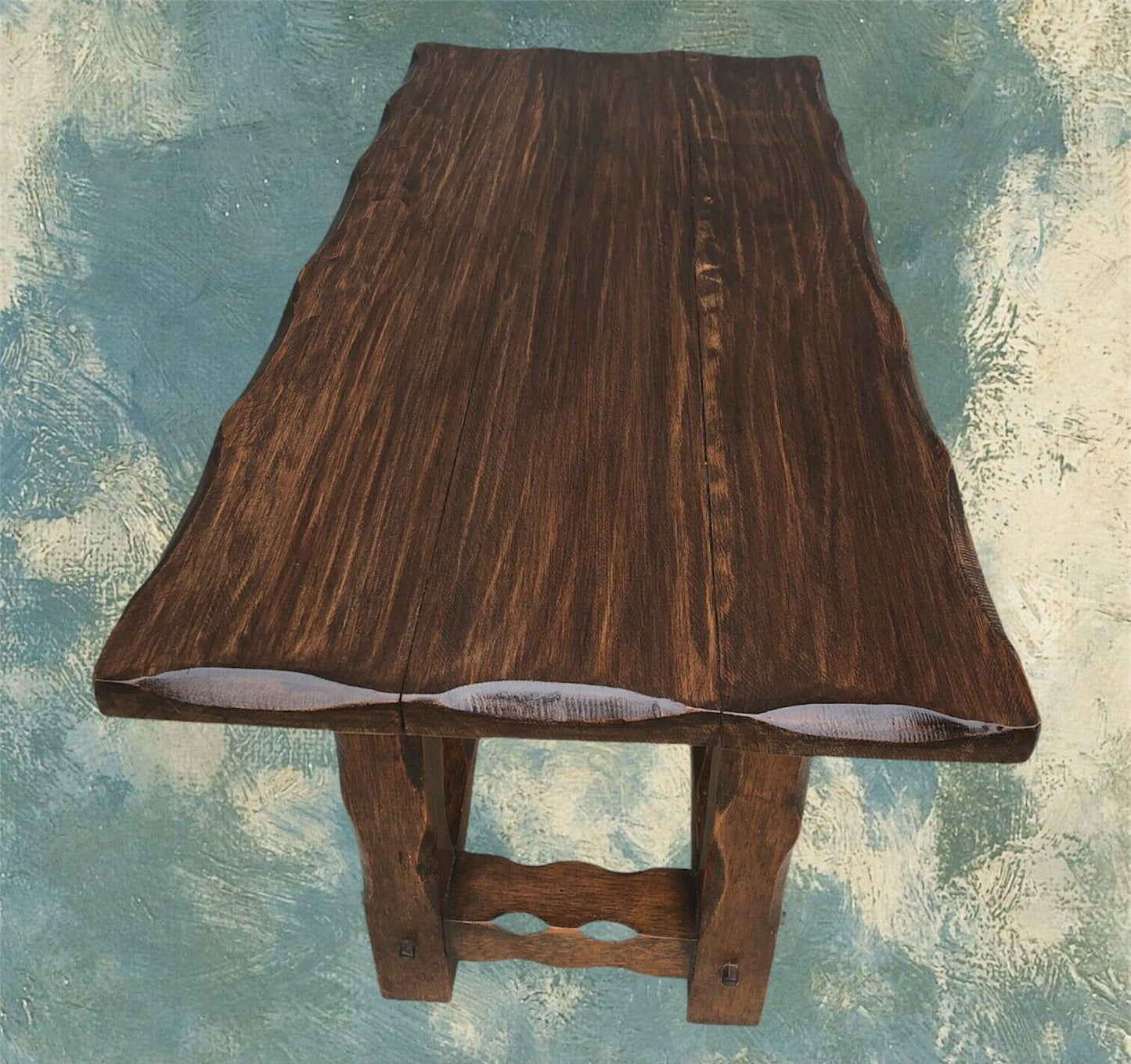 061.....Arts And Crafts Small Oak Coffee Table (sold)