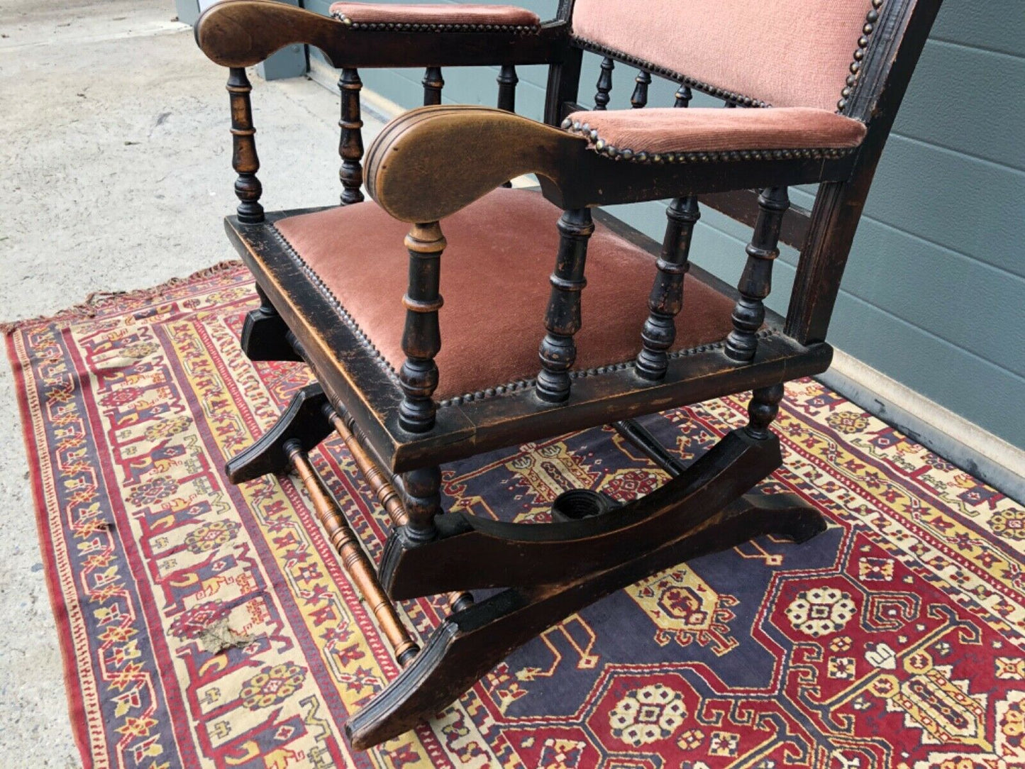 Antique American Rocking Chair / Vintage Rocking Chair ( SOLD )