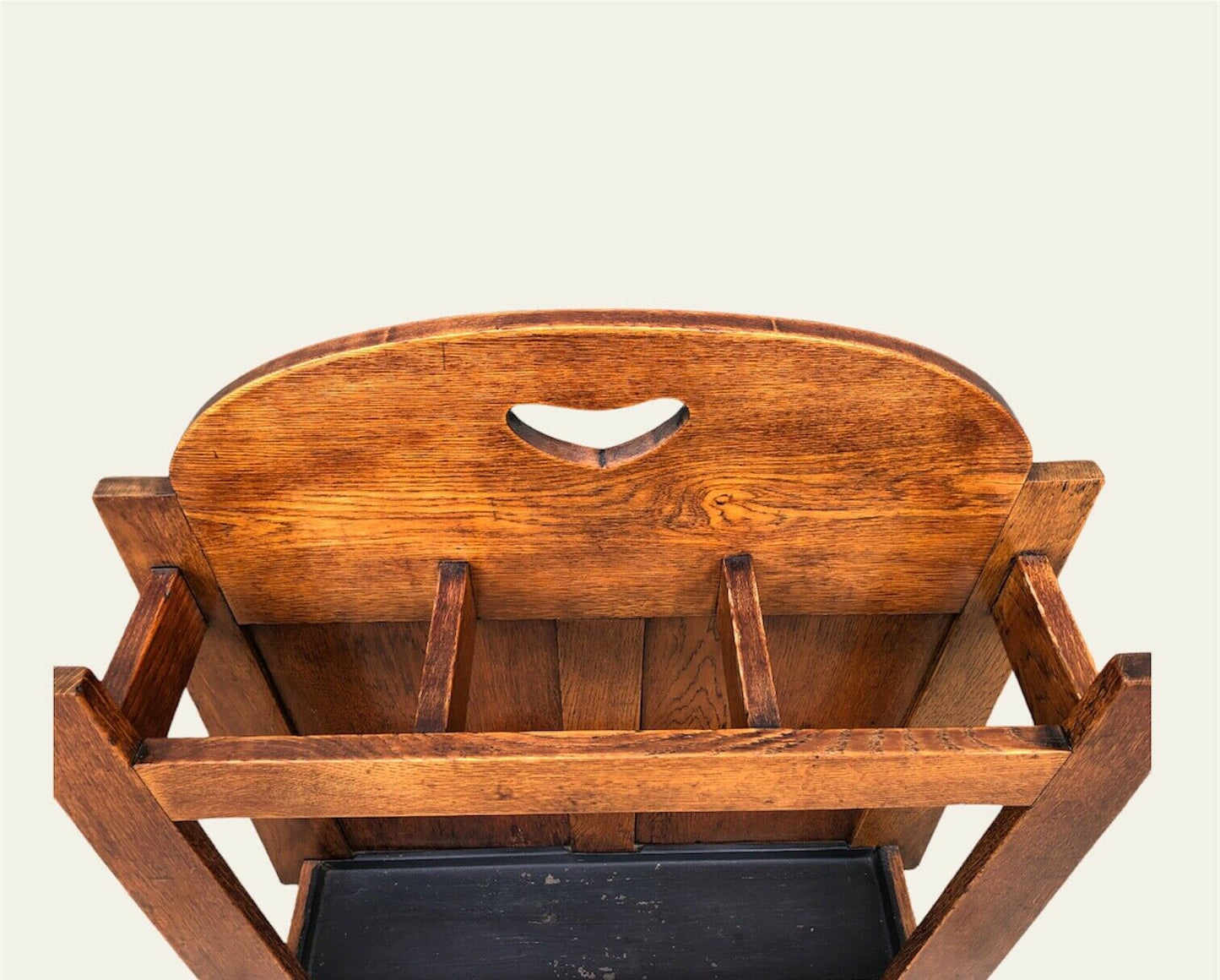 000966....Handsome Vintage Arts And Crafts Umbrella / Stick Stand ( sold )