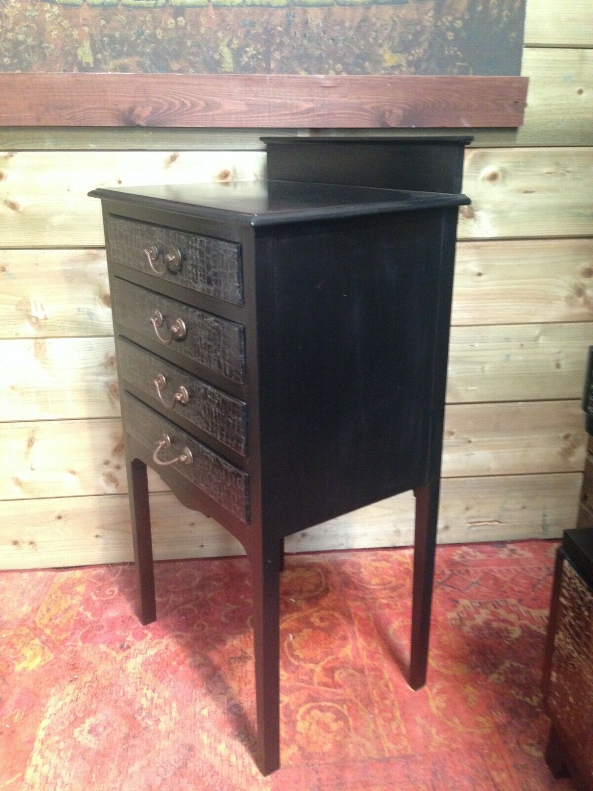 Edwardian Music Cabinet / Upcycled Vintage Sheet Music Chest