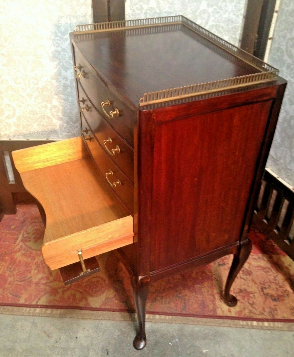 Gorgeous Mahogany Music Cabinet / Sheet Music Chest ( SOLD )