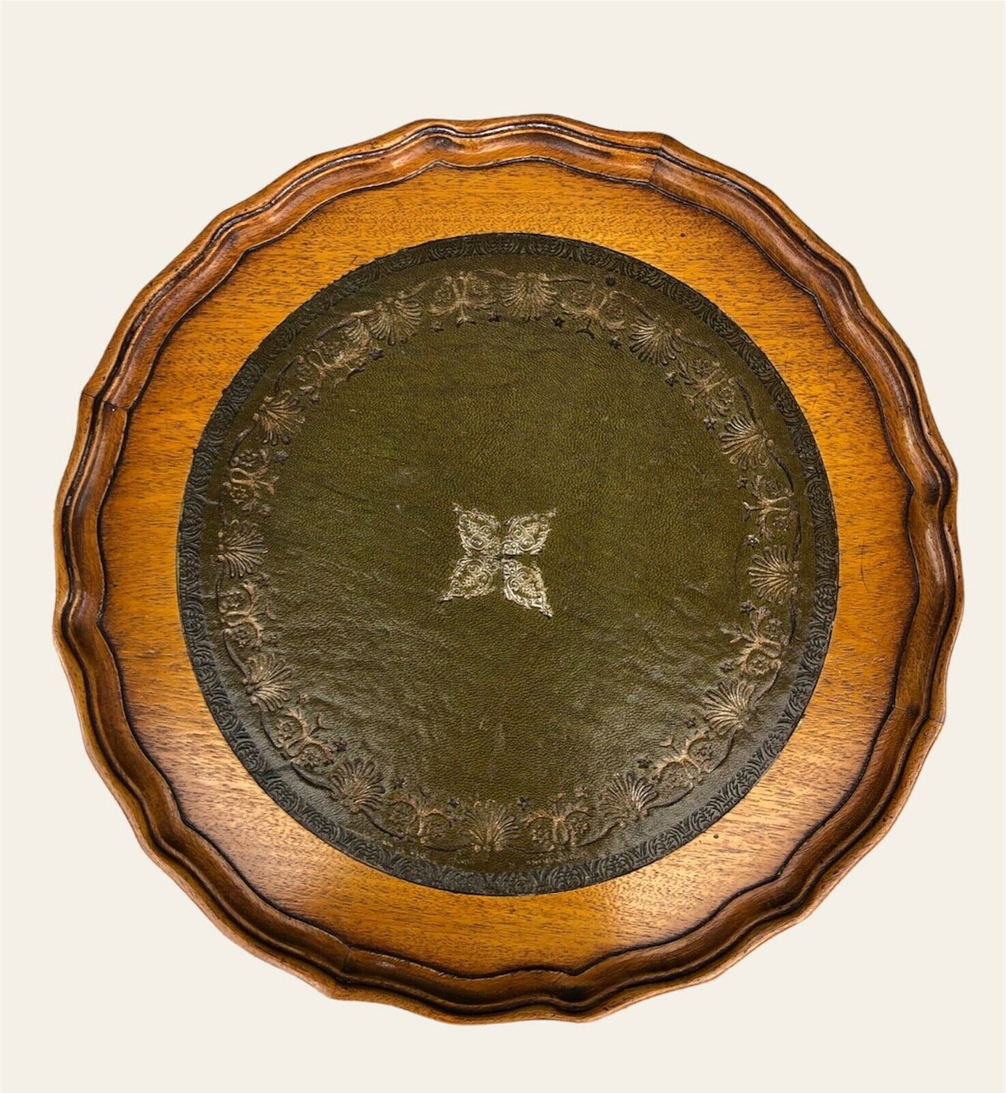 000955....A Handsome Pair Of Vintage Wine Tables / Occasional Tables ( Sold )