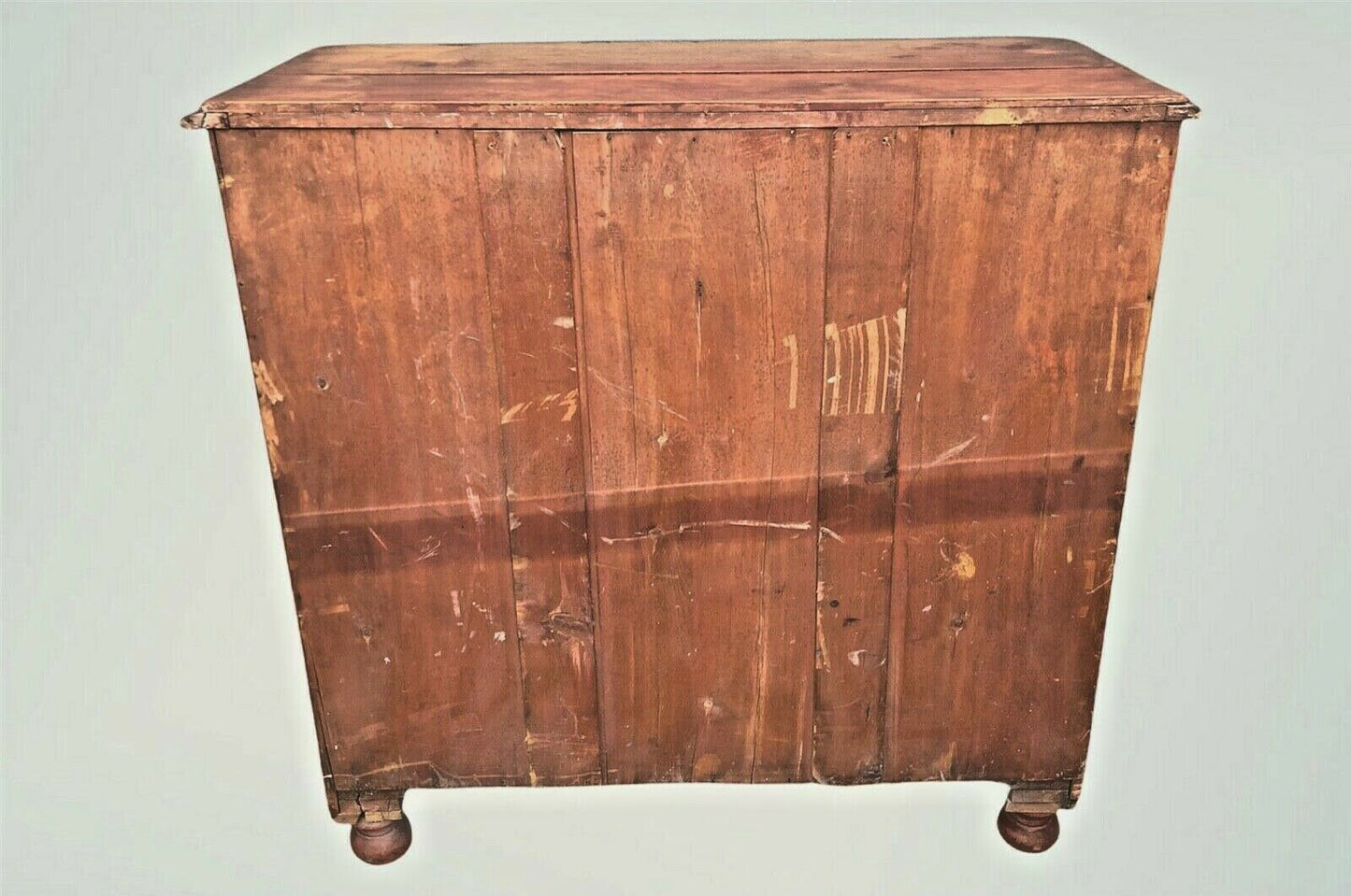 033.....Handsome Country House Stained Pine Chest Of Drawers ( sold )