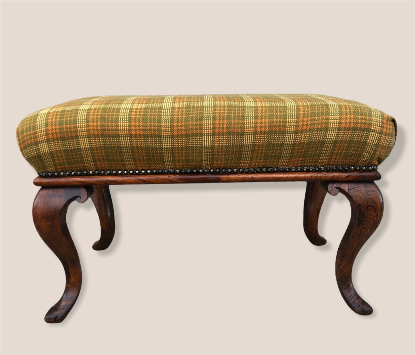 128.....Stunning Antique Rosewood Stool Dating From The Early 19th Century ( sold )